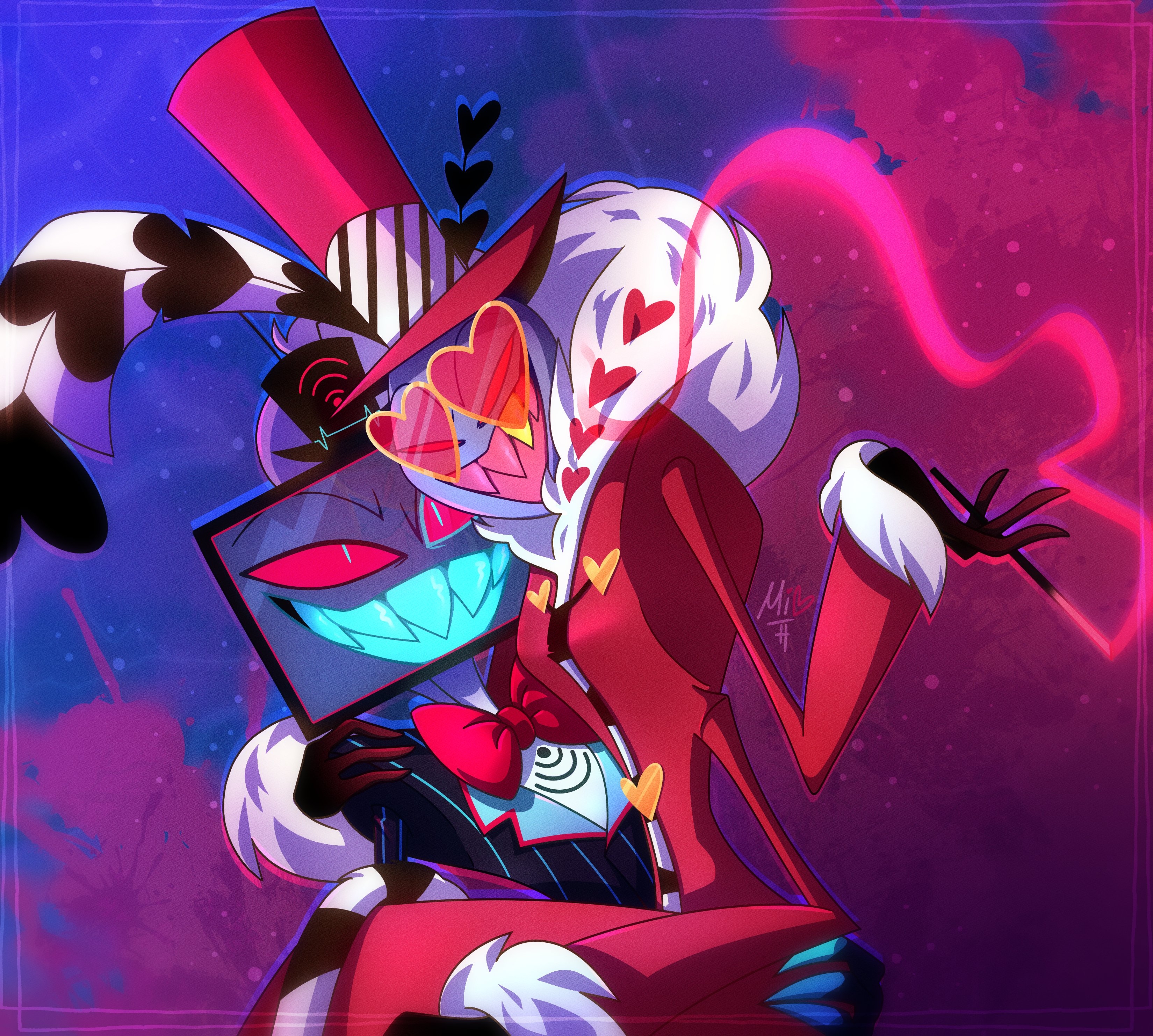 3300x2970 Valentino (Hazbin Hotel) HD Wallpaper and Background, Desktop