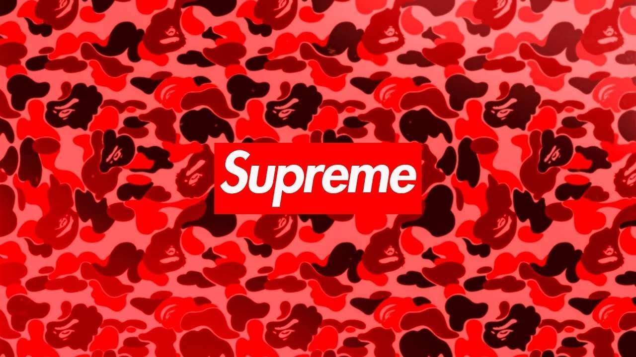 1280x720 Bape Wallpaper Red And Black, Desktop