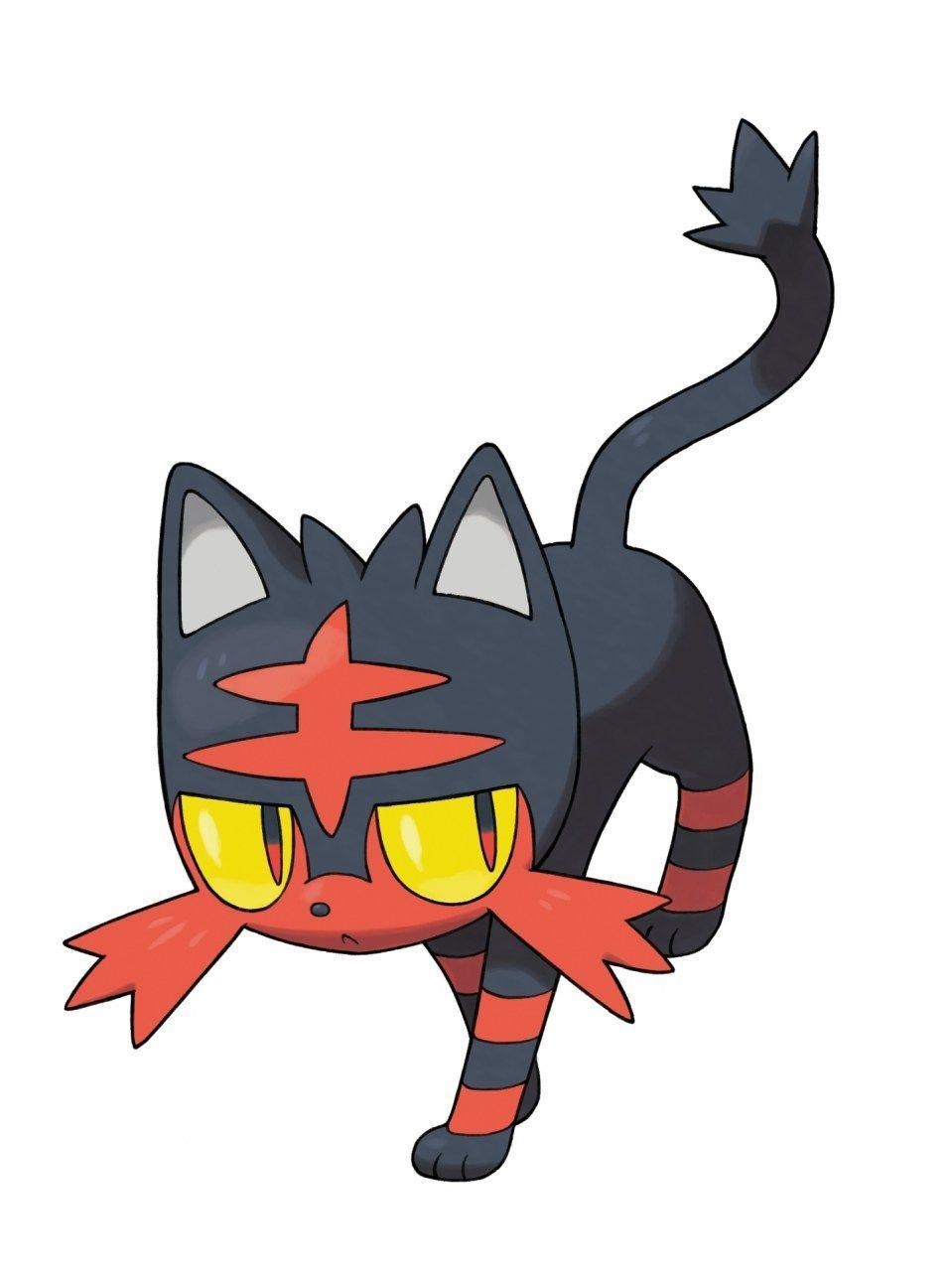 960x1290 Pokemon Sun And Moon Litten Wallpaper HD for Mobile. Mobile HD, Phone