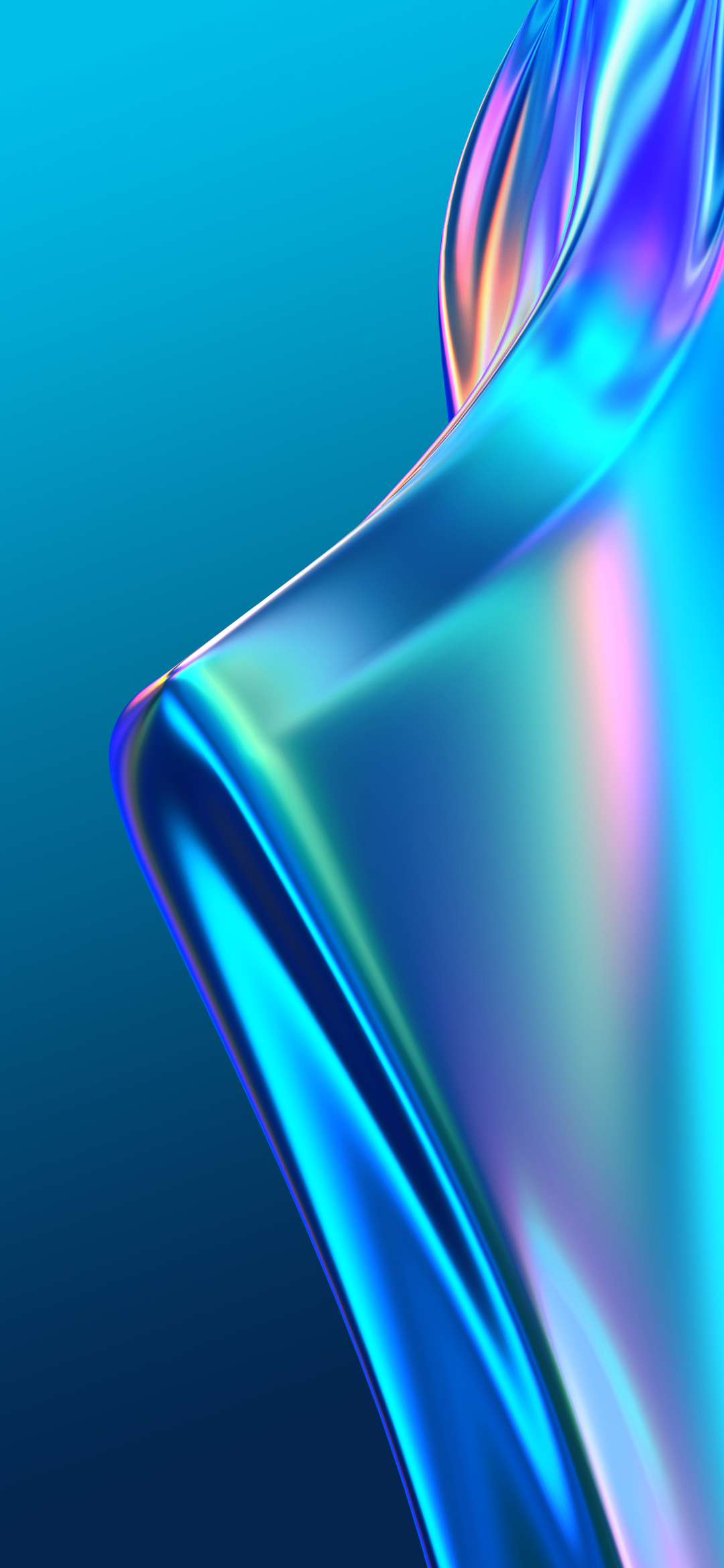 1080x2340 Oppo K3 BlueShine Wallpaper August 2021, Phone