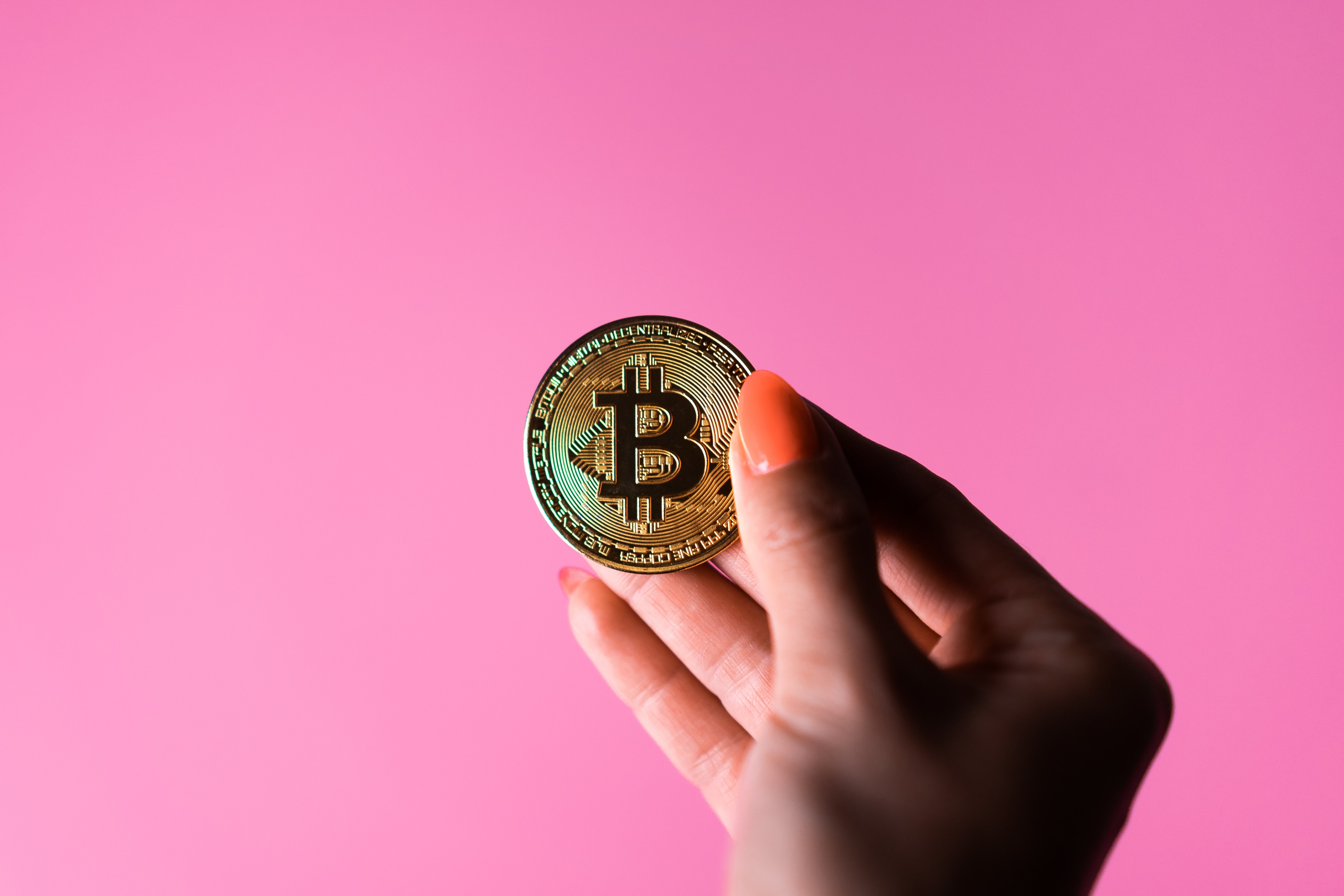 4950x3300 4K, Money, Coins, Bitcoin, Hands, Desktop