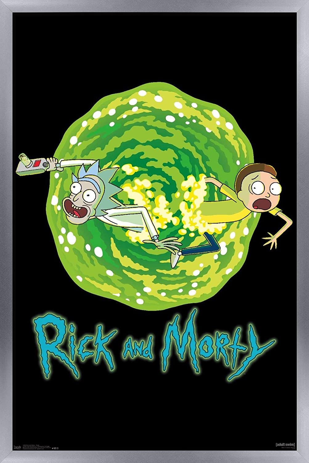 1010x1500 Trends International Rick and Morty Portal Prints, Phone