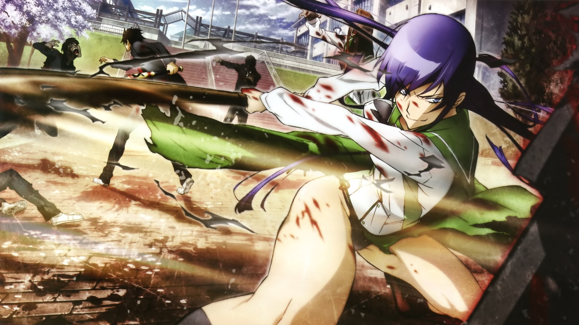 1920x1080 Saeko Busujima from High School of the Dead [], Desktop