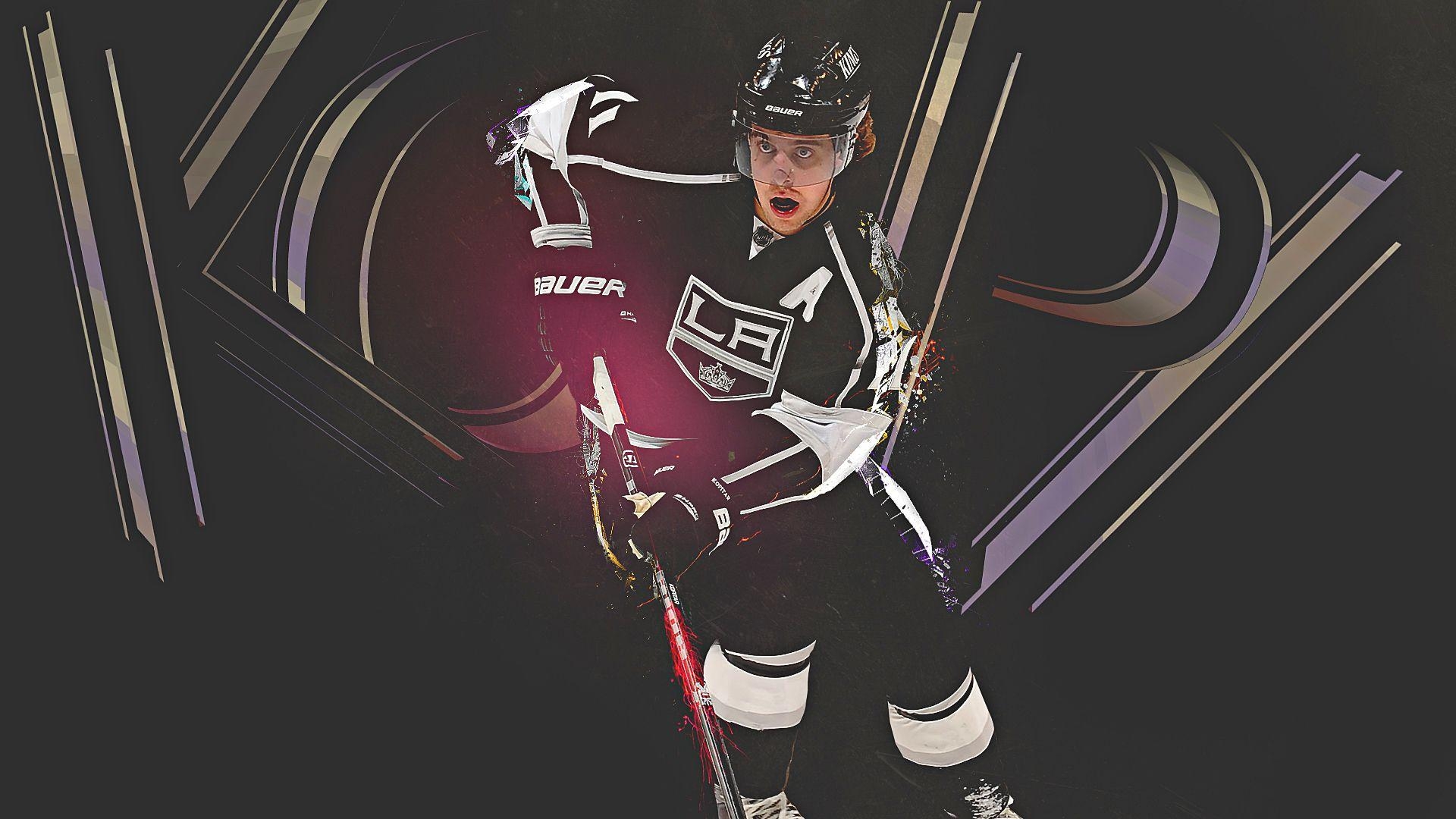 1920x1080 Anze Kopitar on black background wallpaper and image, Desktop