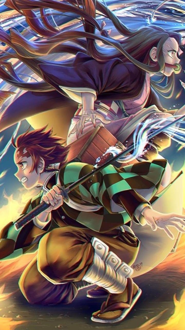 720x1280 Demon Slayer Wallpaper, Phone