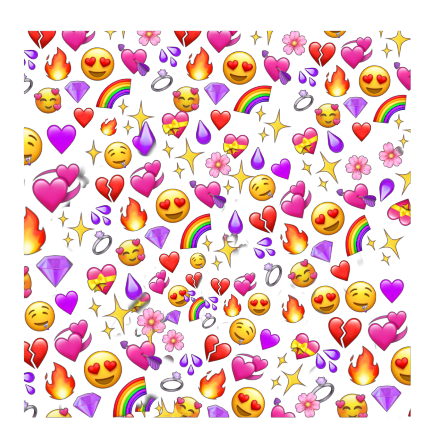 1780x1780 emoji #background #emojibackground #hearts #heartsbackground #arianagrande #annieleblanc #ashera. Emoji background, Cute emoji wallpaper, Emoji wallpaper iphone, Phone