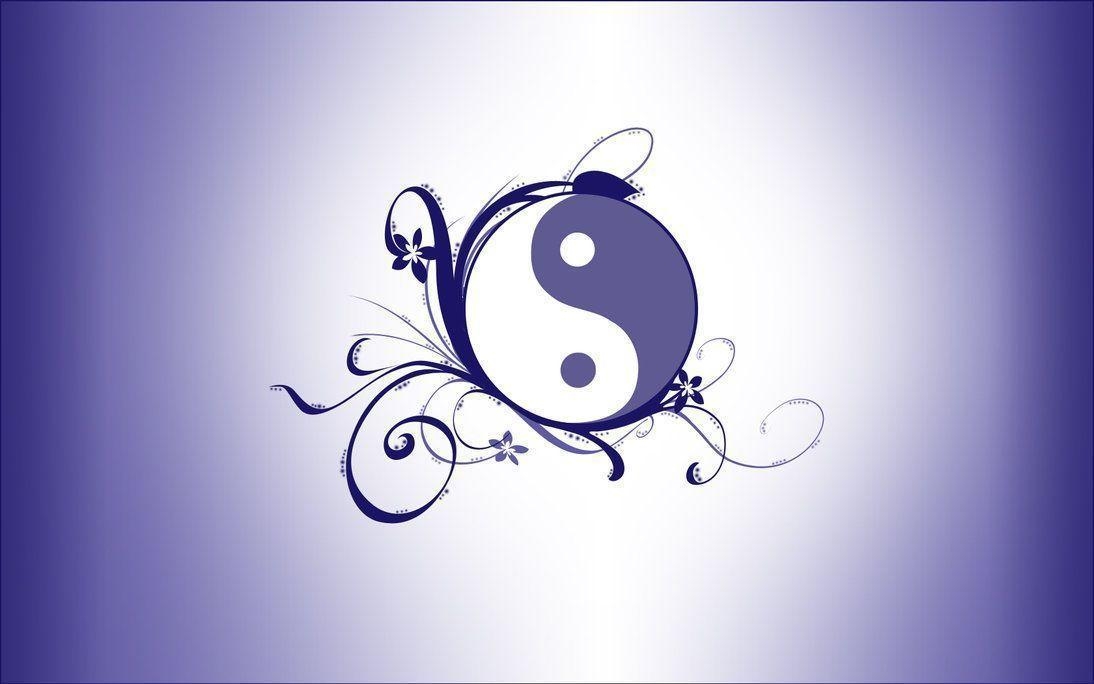 1100x690 Flower Yin Yang Wallpaper, Desktop