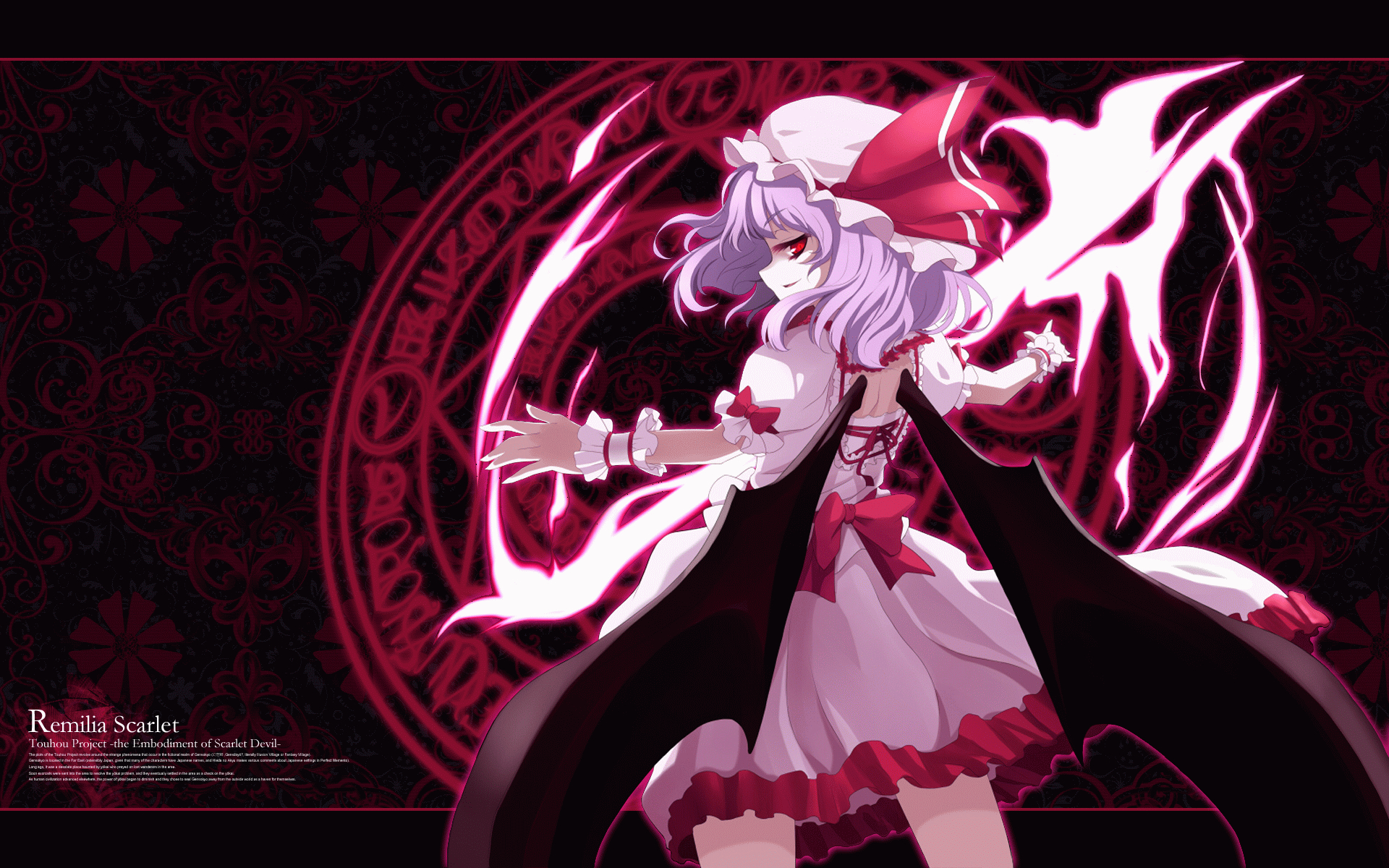 1920x1200 Remilia Scarlet Touhou wallpaper, Desktop