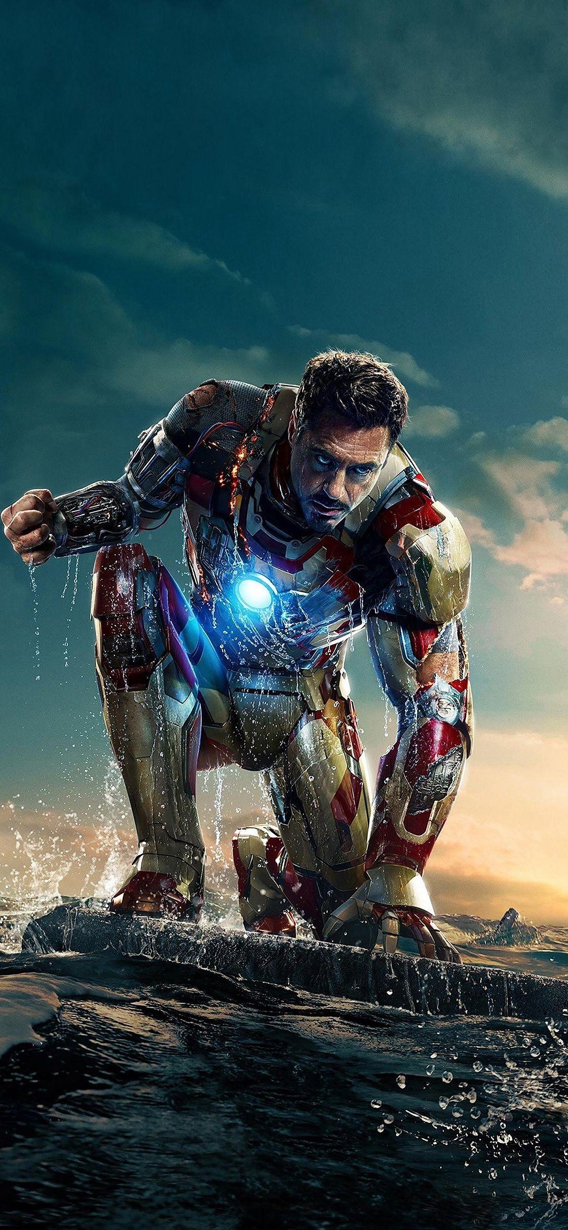 1130x2440 iPhone X wallpaper. ironman in hero, Phone