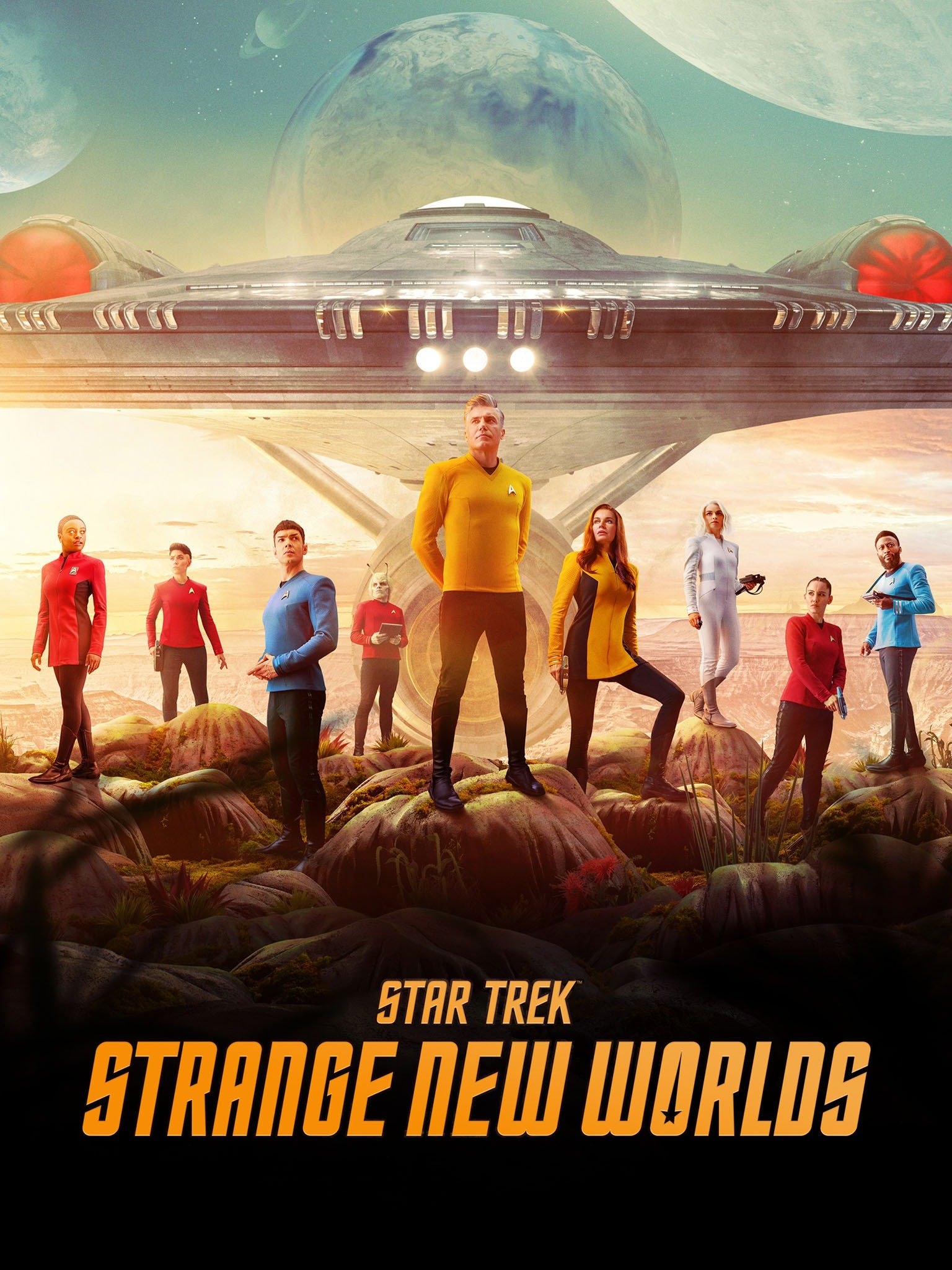 1540x2050 Star Trek: Strange New Worlds: Season 1 Episode 1 Clip and T'Pring, Interrupted, Phone