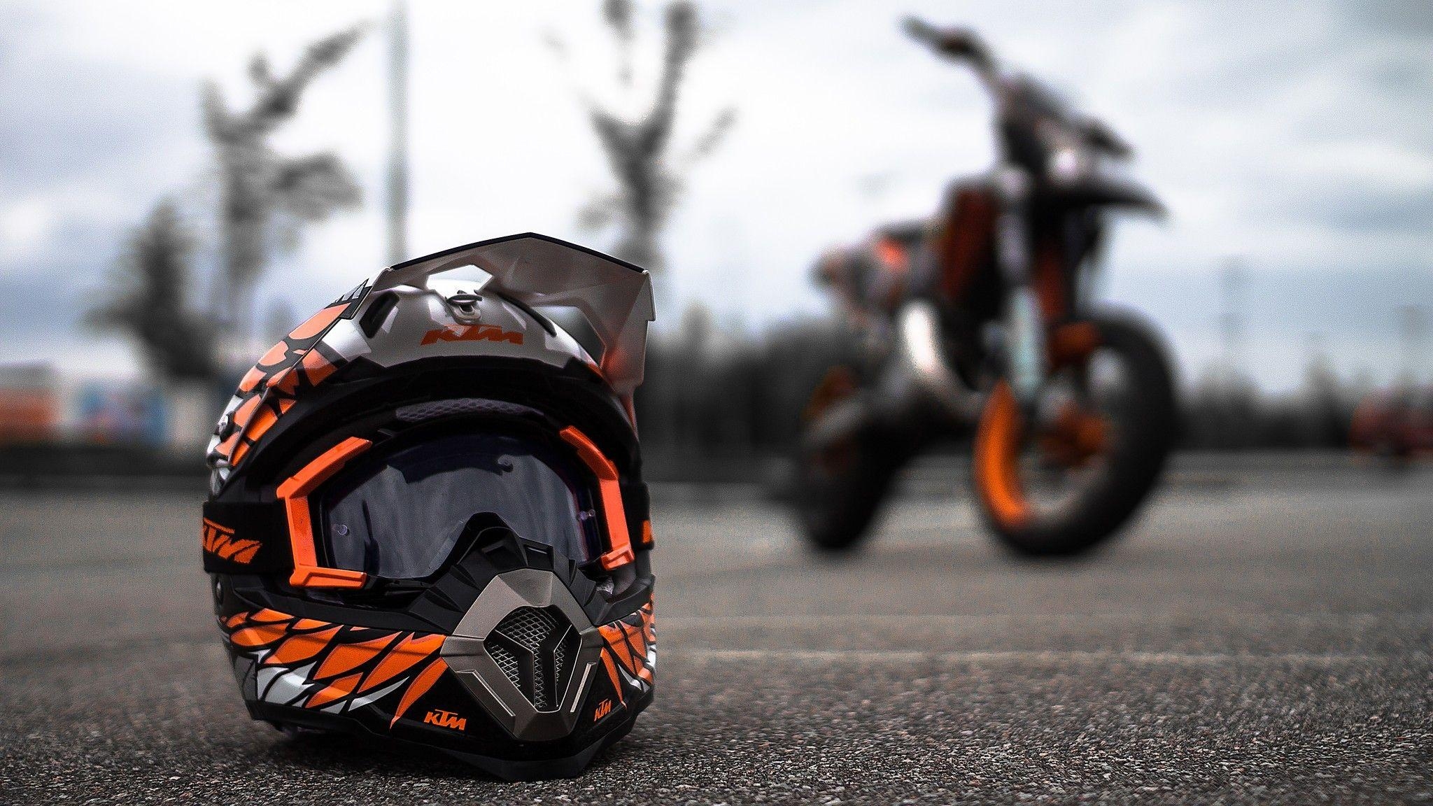 2050x1160 KTM Helmet  Resolution HD 4k Wallpaper, Image, Desktop