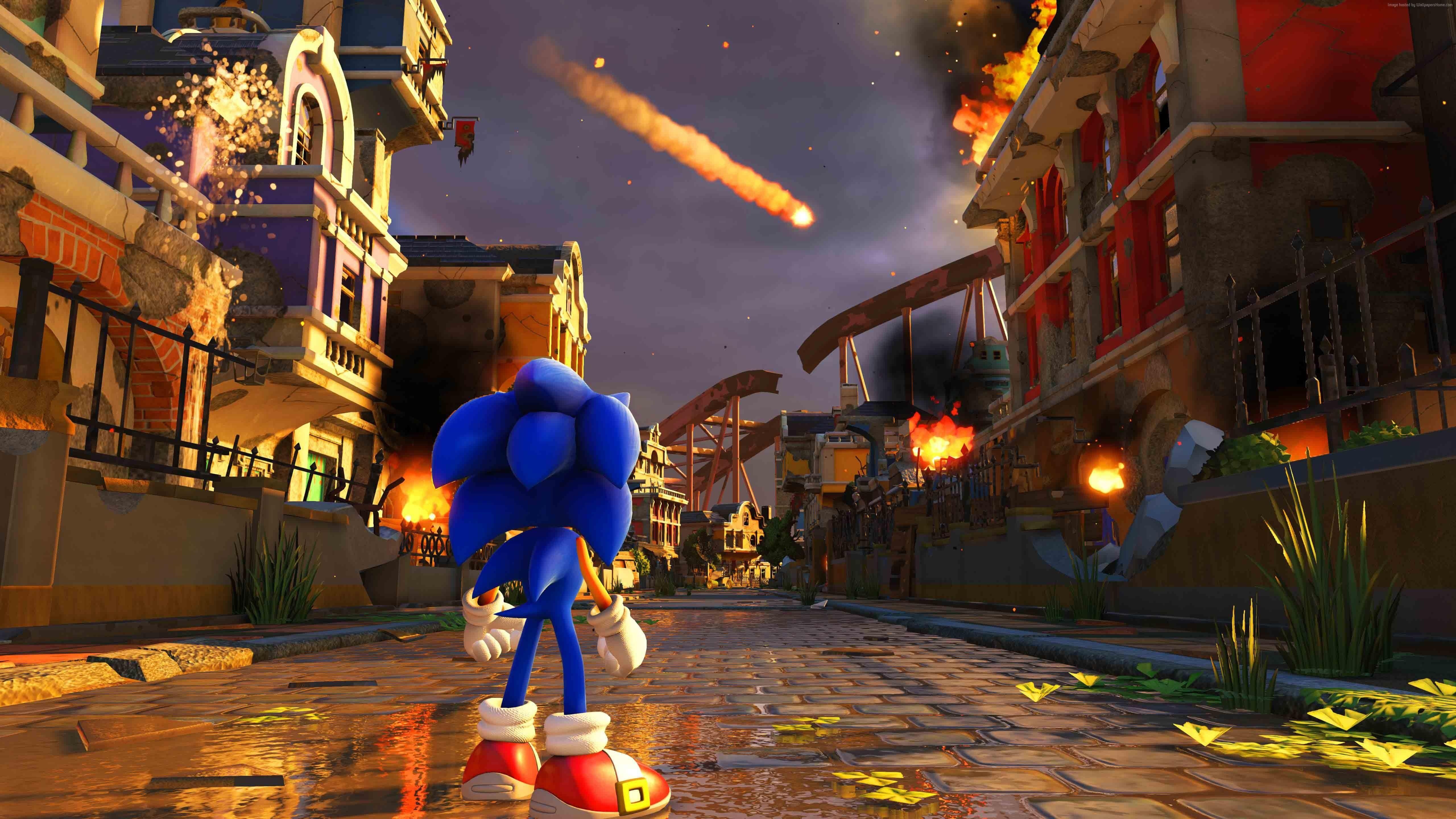 5120x2880 Wallpaper Sonic Forces, 4k, E3 screenshot, Games, Desktop