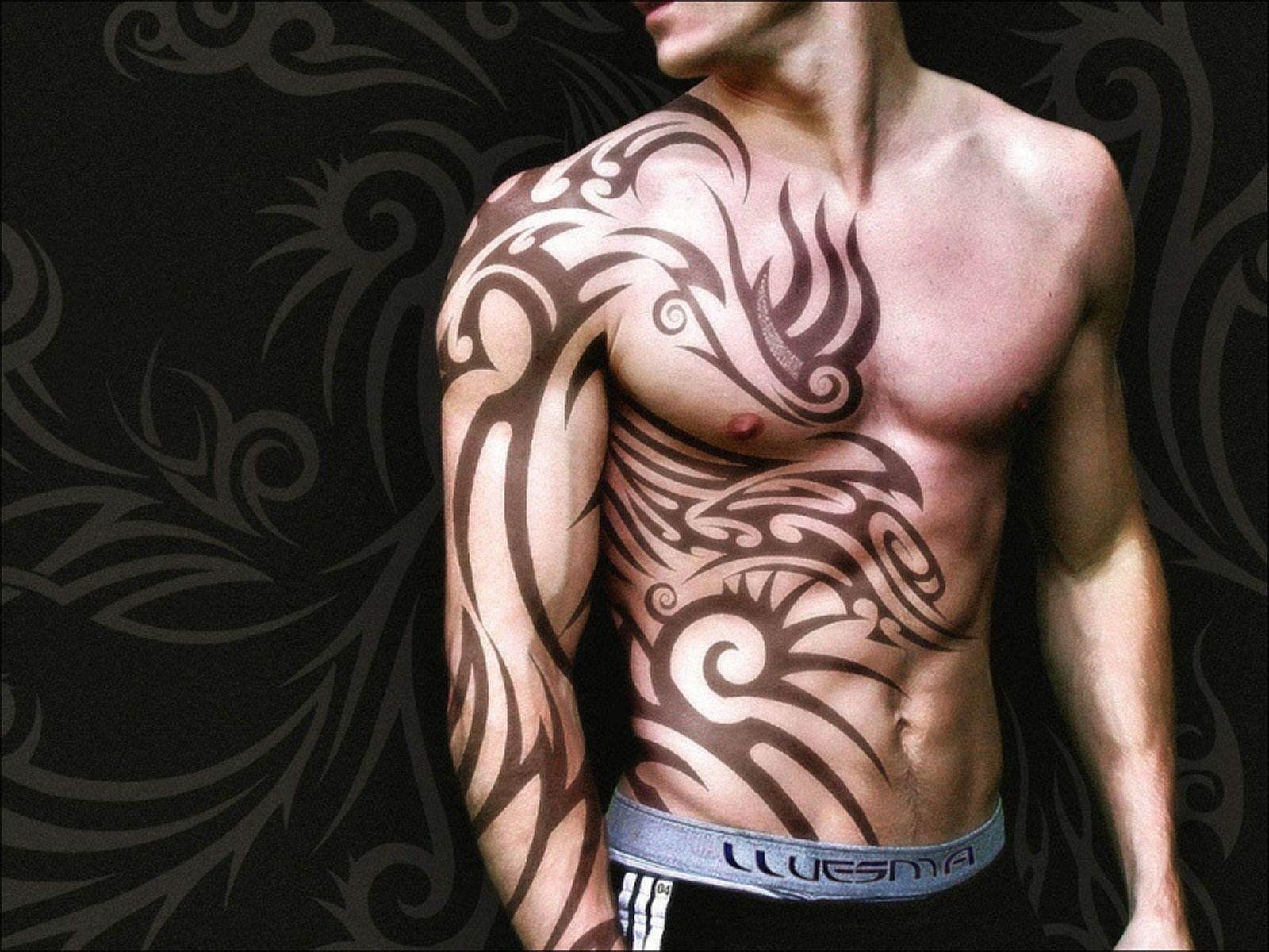 1600x1200 Cool Male Body Tattoo Wallpaper Photo Wallpaper. High, Desktop