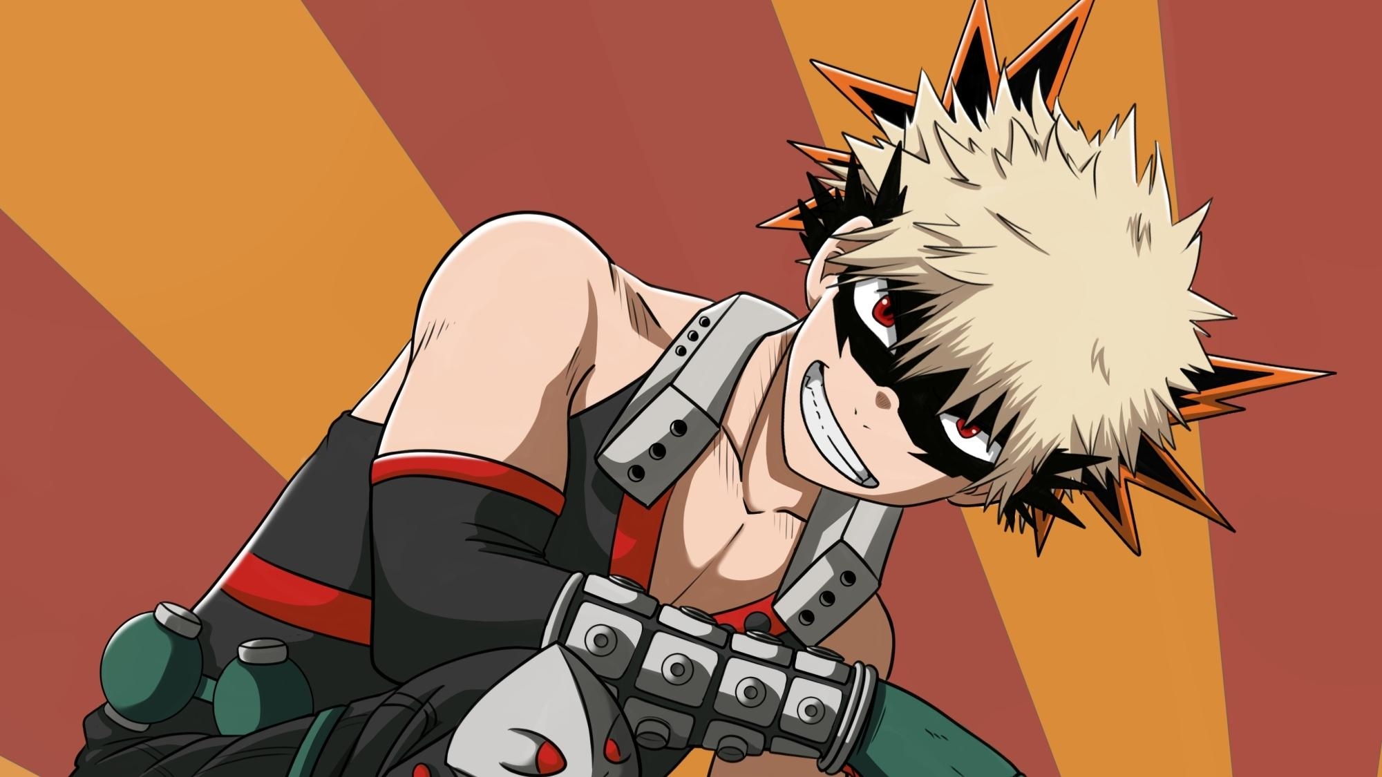 2000x1130 Katsuki Bakugou From My Hero Academia Wallpaper, HD Anime 4K Wallpaper, Image, Photo and Background, Desktop