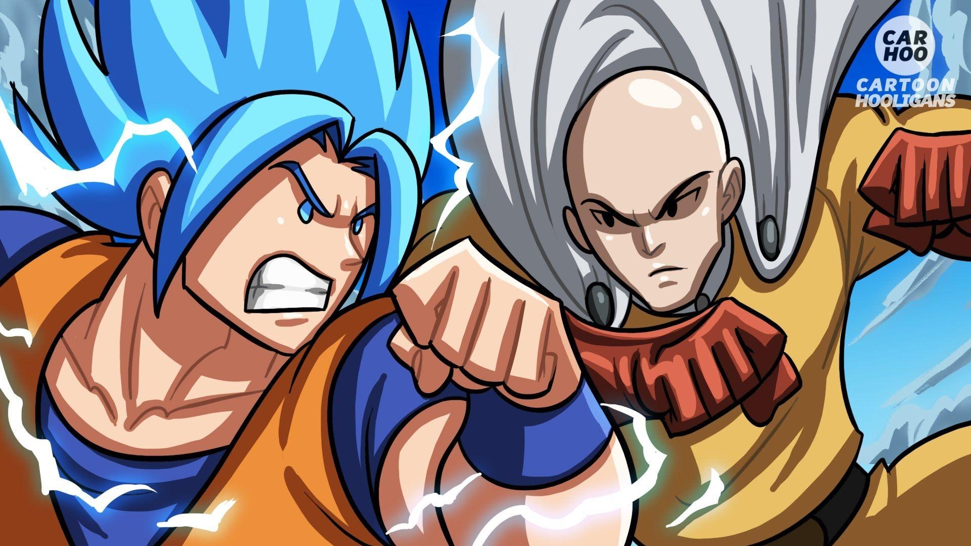 1920x1080 Goku Vs Saitama If Battle [ OPM/ DBZ / DBS Parody ], Desktop