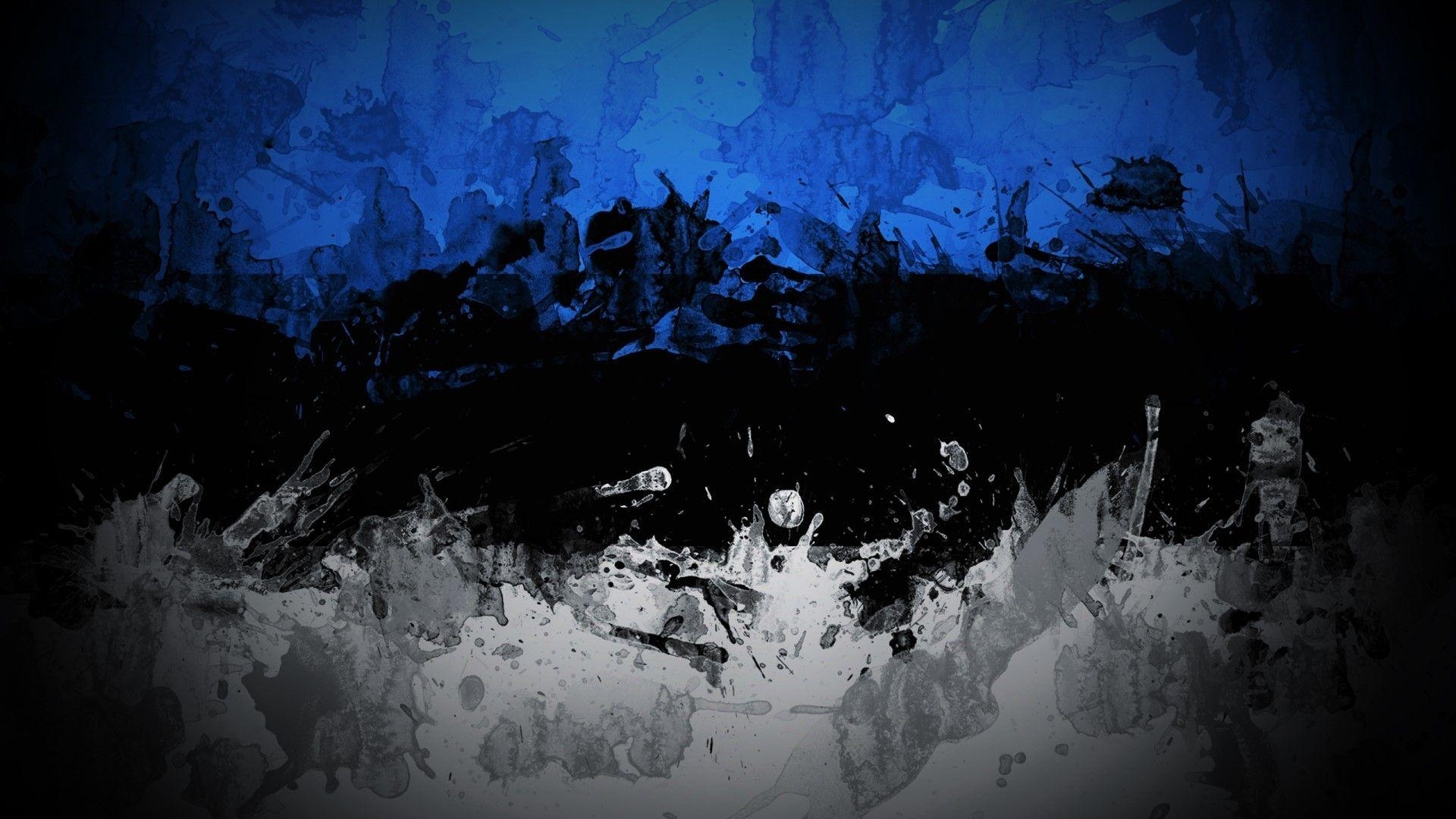 1920x1080 abstract, Blue, Dark, Black, White, Colorful, Estonia Wallpaper, Desktop