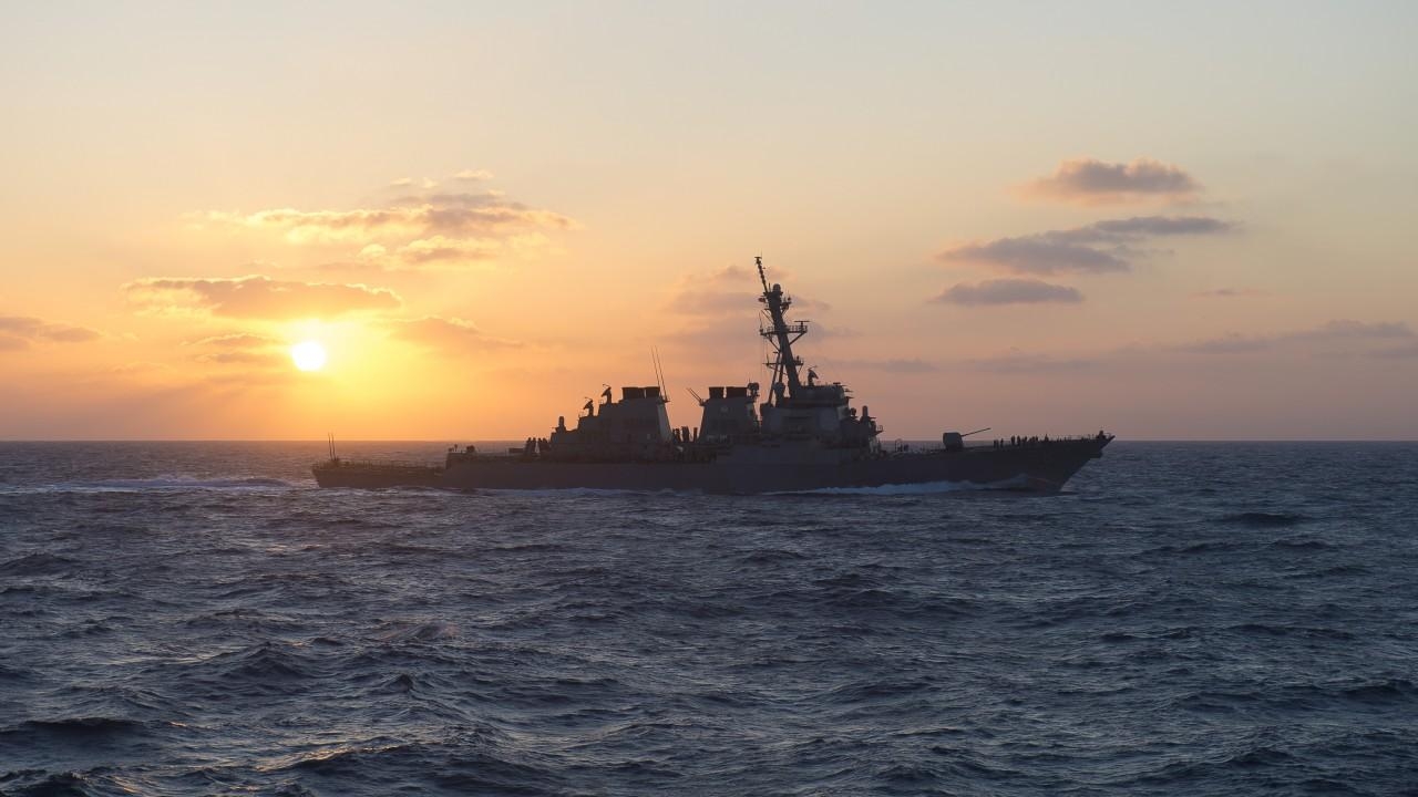 1280x720 Wallpaper USS Laboon, DDG Arleigh Burke Class, Destroyer, USA, Desktop