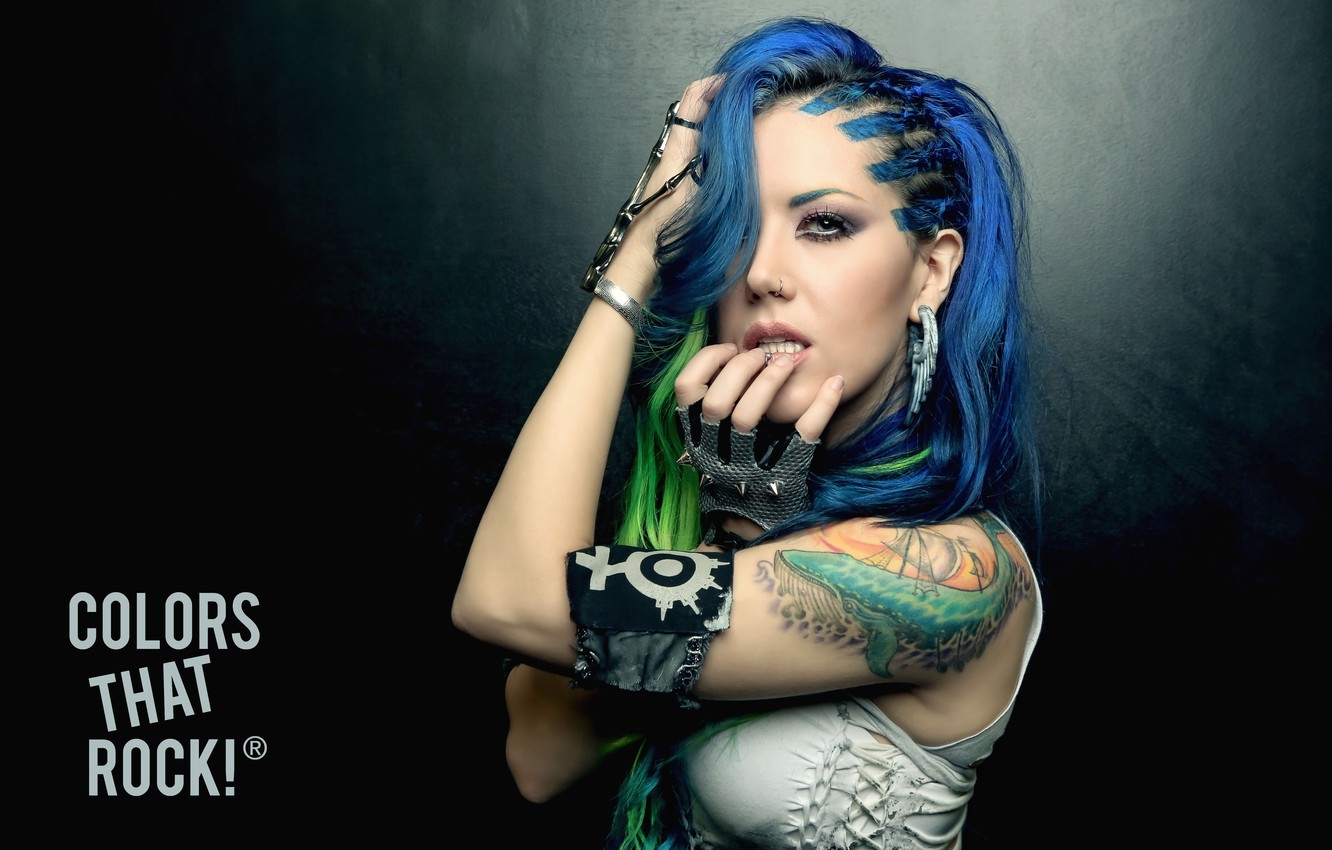 1340x850 Wallpaper Singer, Pose, Arch Enemy, Alissa White Gluz Image For Desktop, Section музыка, Desktop