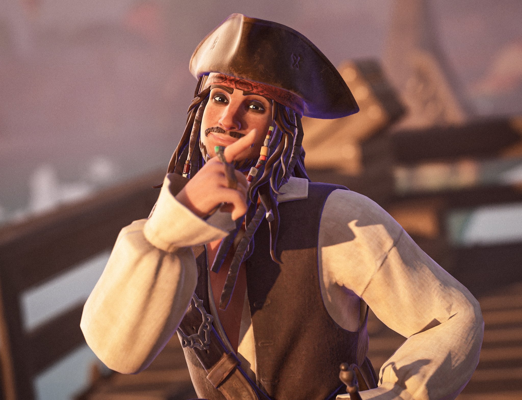 2050x1570 Jack Sparrow Fortnite wallpaper, Desktop