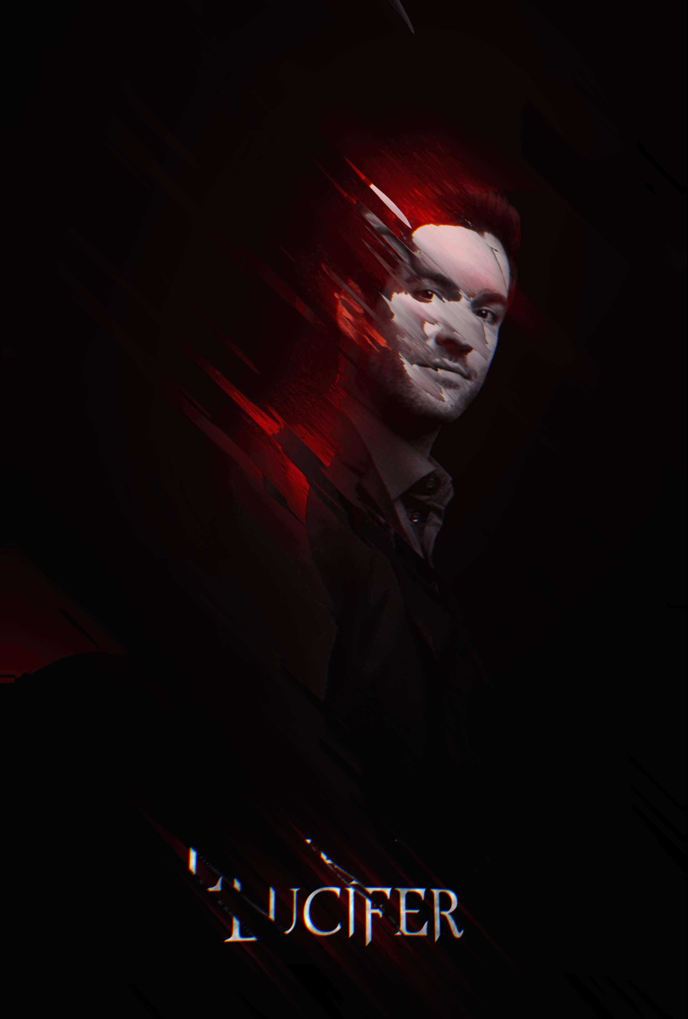 2200x3260 Lucifer Poster I did for fun, Phone