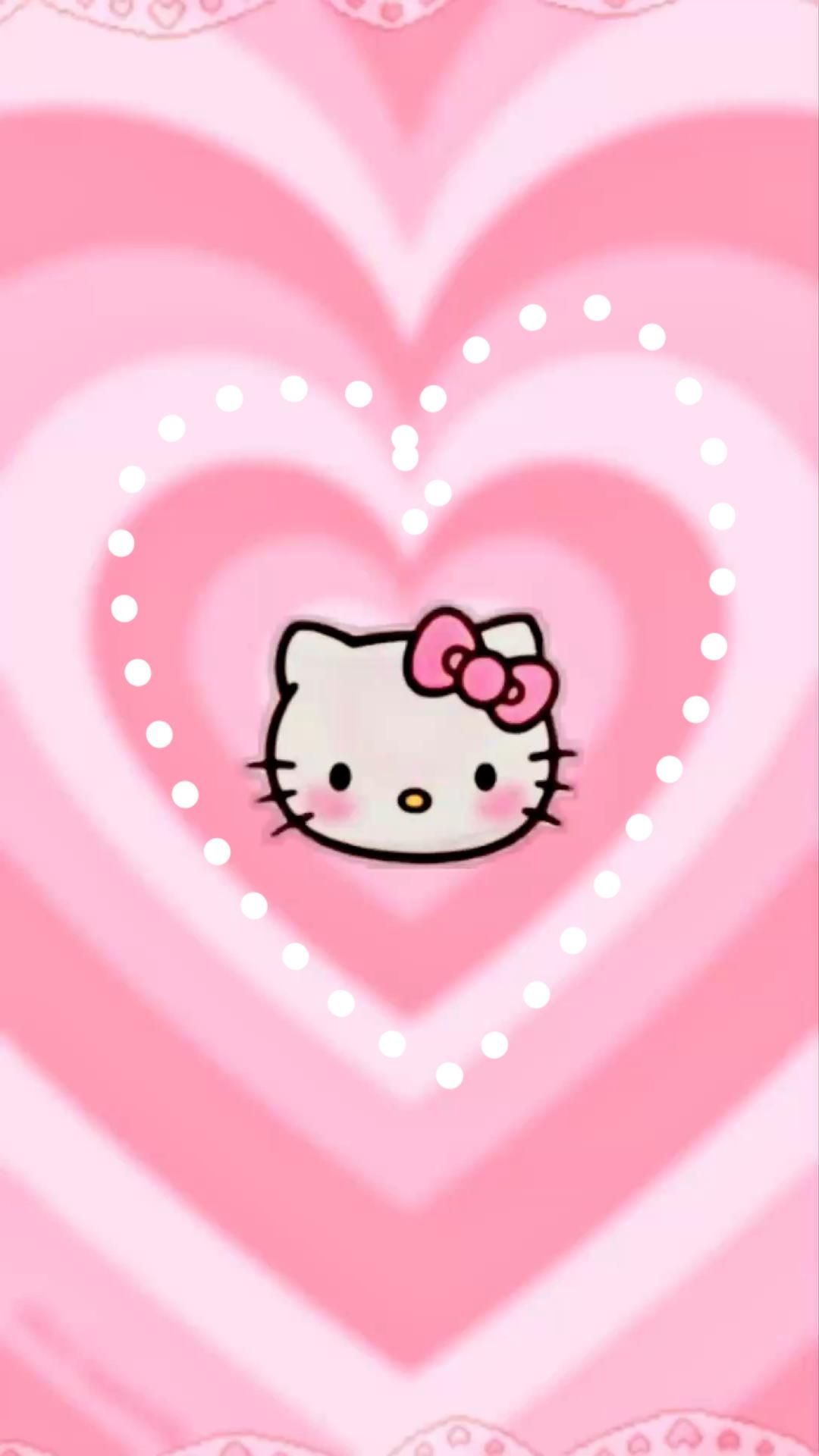 1080x1920 Hello kitty wallpaper<3. Walpaper hello kitty, Pink wallpaper hello kitty, Hello kitty drawing, Phone