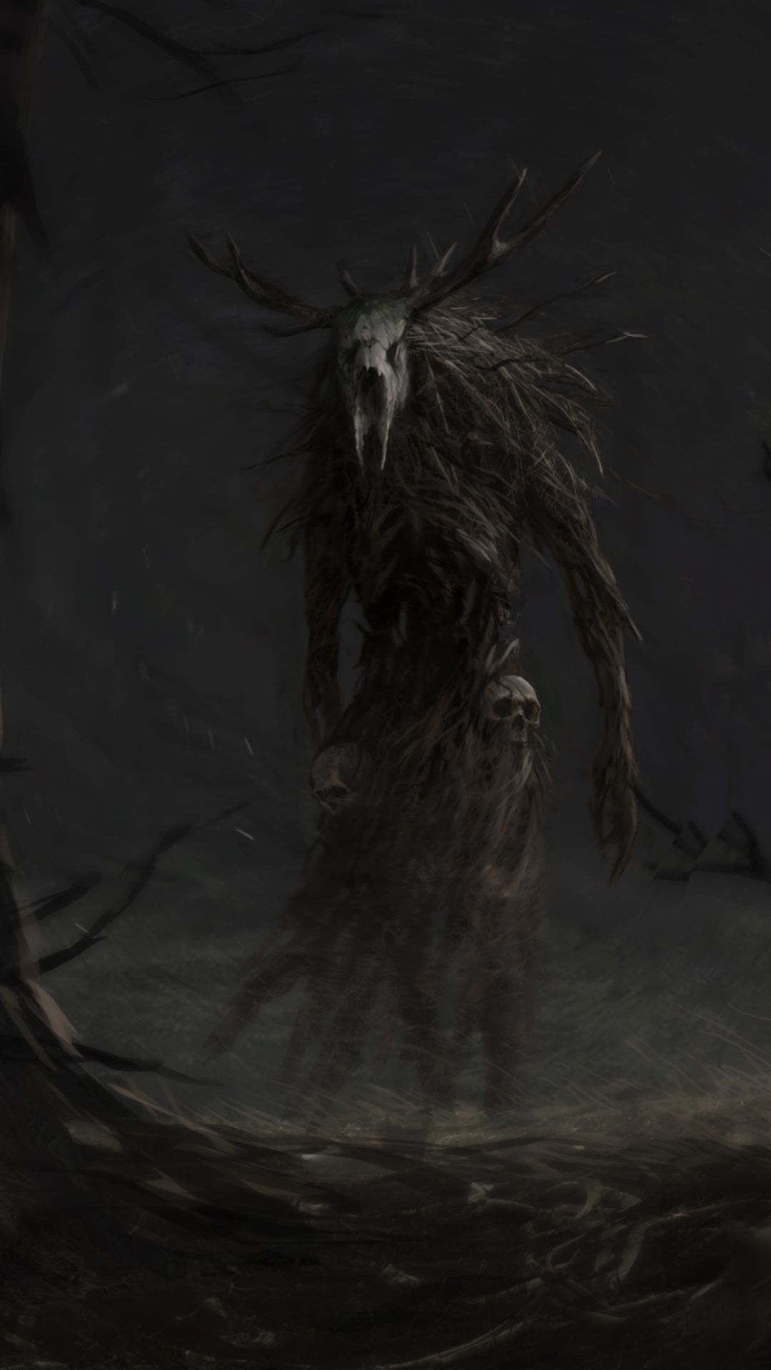 1080x1920 Best Wendigo image. Wendigo, Creature art, Horror art, Phone