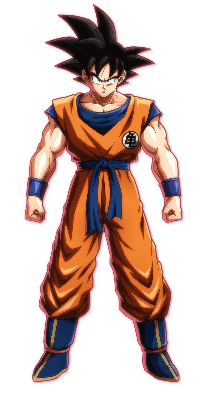 700x1350 Base Goku Art Ball FighterZ.br.com, Phone