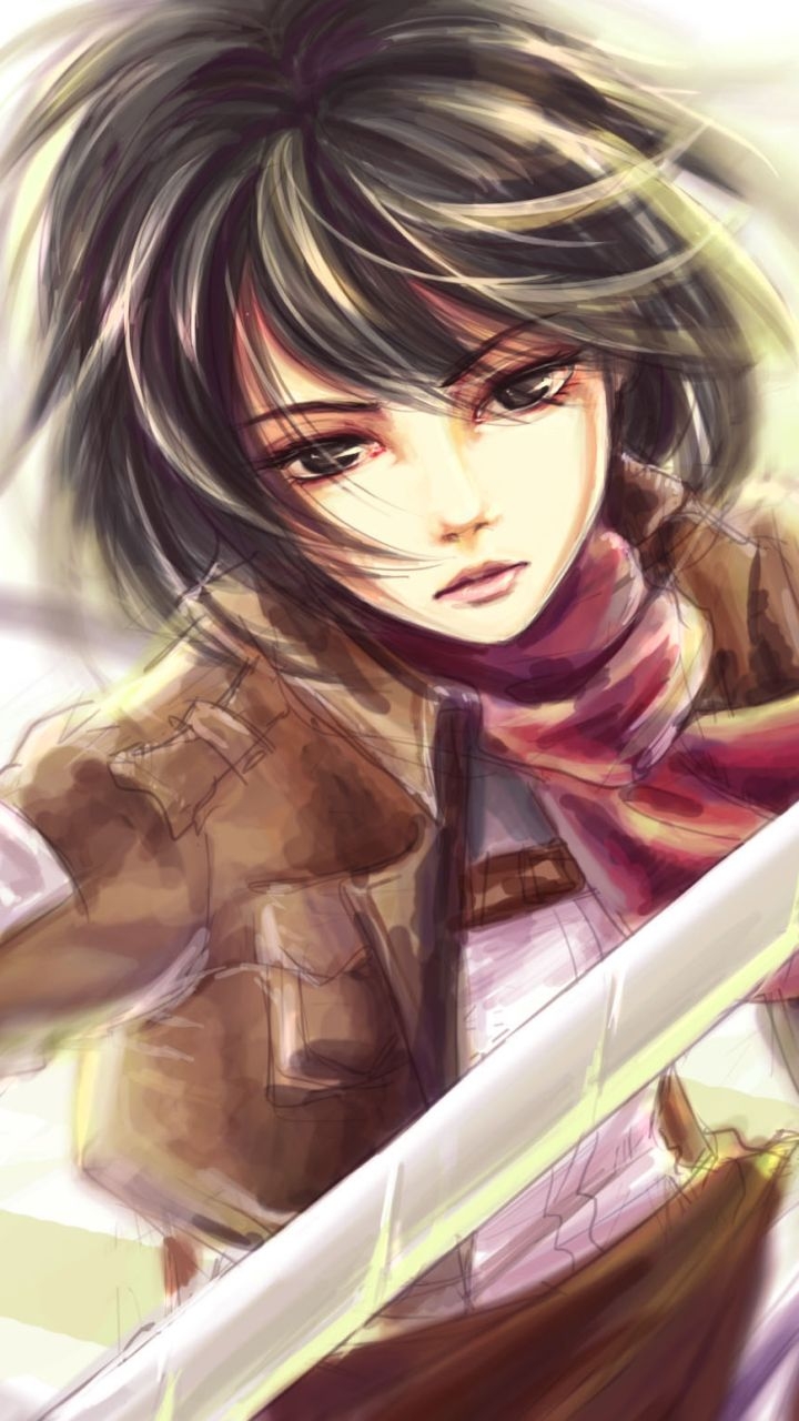 720x1280 Anime Attack On Titan Mikasa Ackerman Mobile Wallpaper. Attack on titan, Cool anime wallpaper, Anime wallpaper, Phone