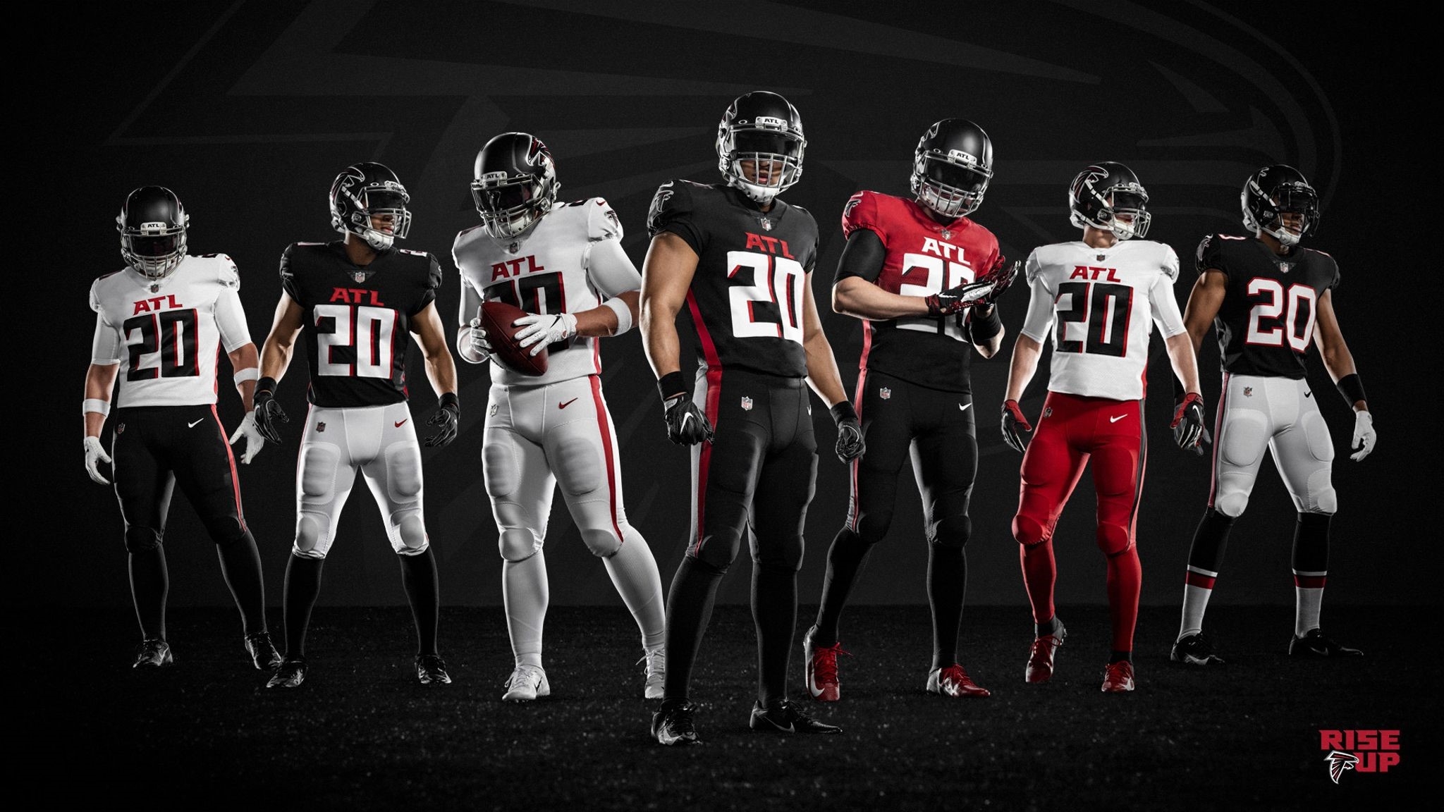 2050x1160 Falcons Unveil New Look Uniforms, Desktop