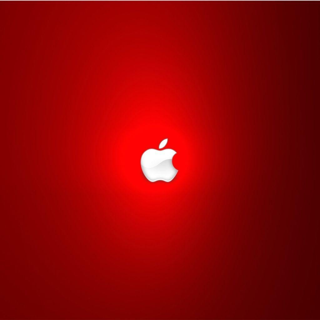 1030x1030 Download Beautiful Strong Red Apple Logo Wallpaper. Full HD, Phone