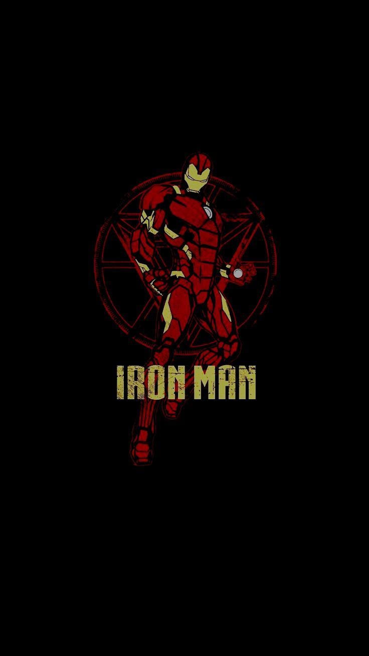 740x1310 Amoled iron Man wallpaper, Phone