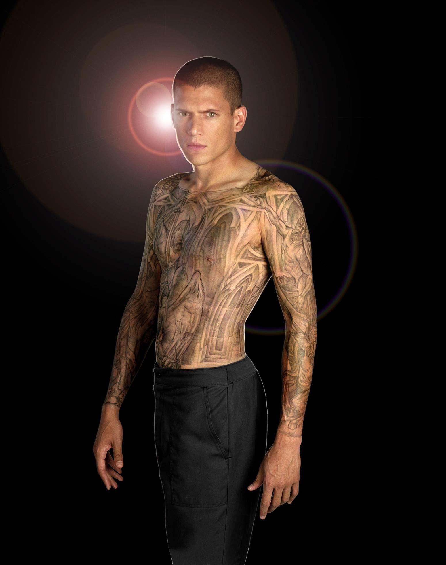 1550x1970 Prison Break Tattoo Wallpaper, Phone