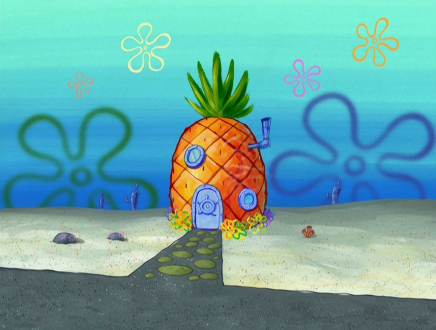 1430x1080 Pineapple House for SpongeBob. Spongebob wallpaper, Spongebob, Spongebob house, Desktop