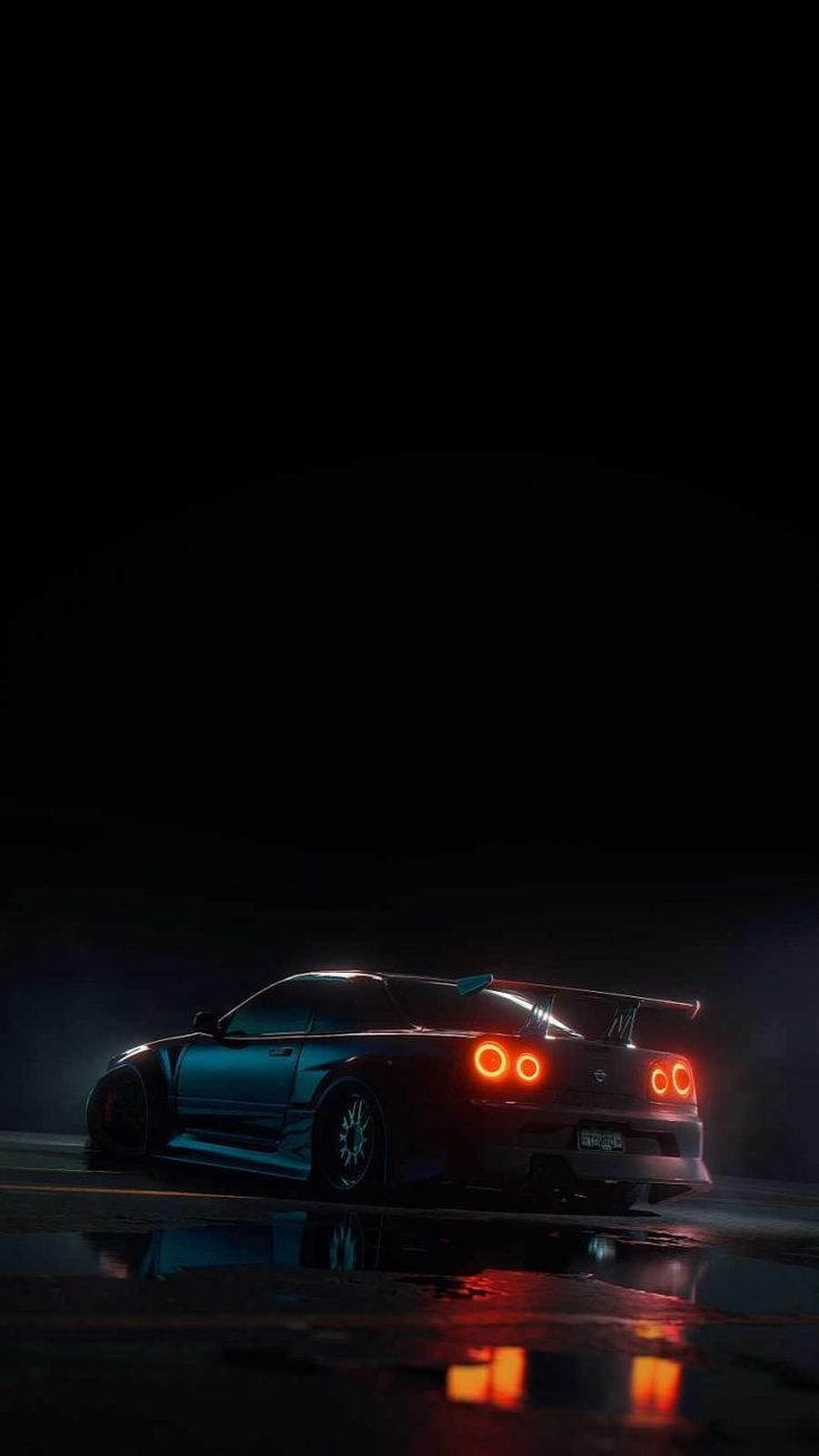 740x1310 Black Lambo IPhone Wallpaper Wallpaper, iPhone Wallpaper. Nissan skyline, Car iph. Nissan gtr skyline, Nissan gtr r Cool car wallpaper hd, Phone