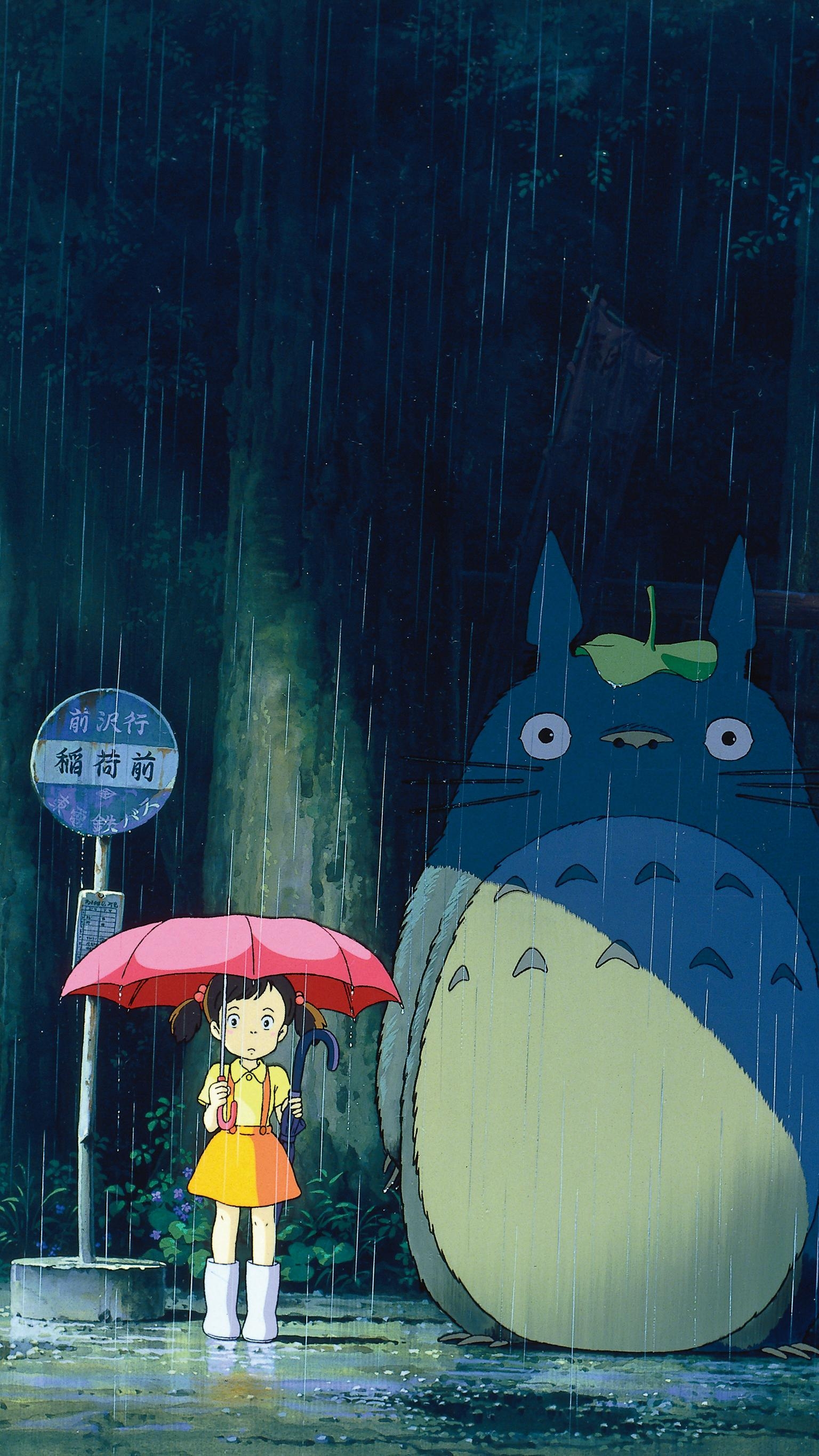 1540x2740 Totoro Phone Wallpaper Free Totoro Phone Background, Phone