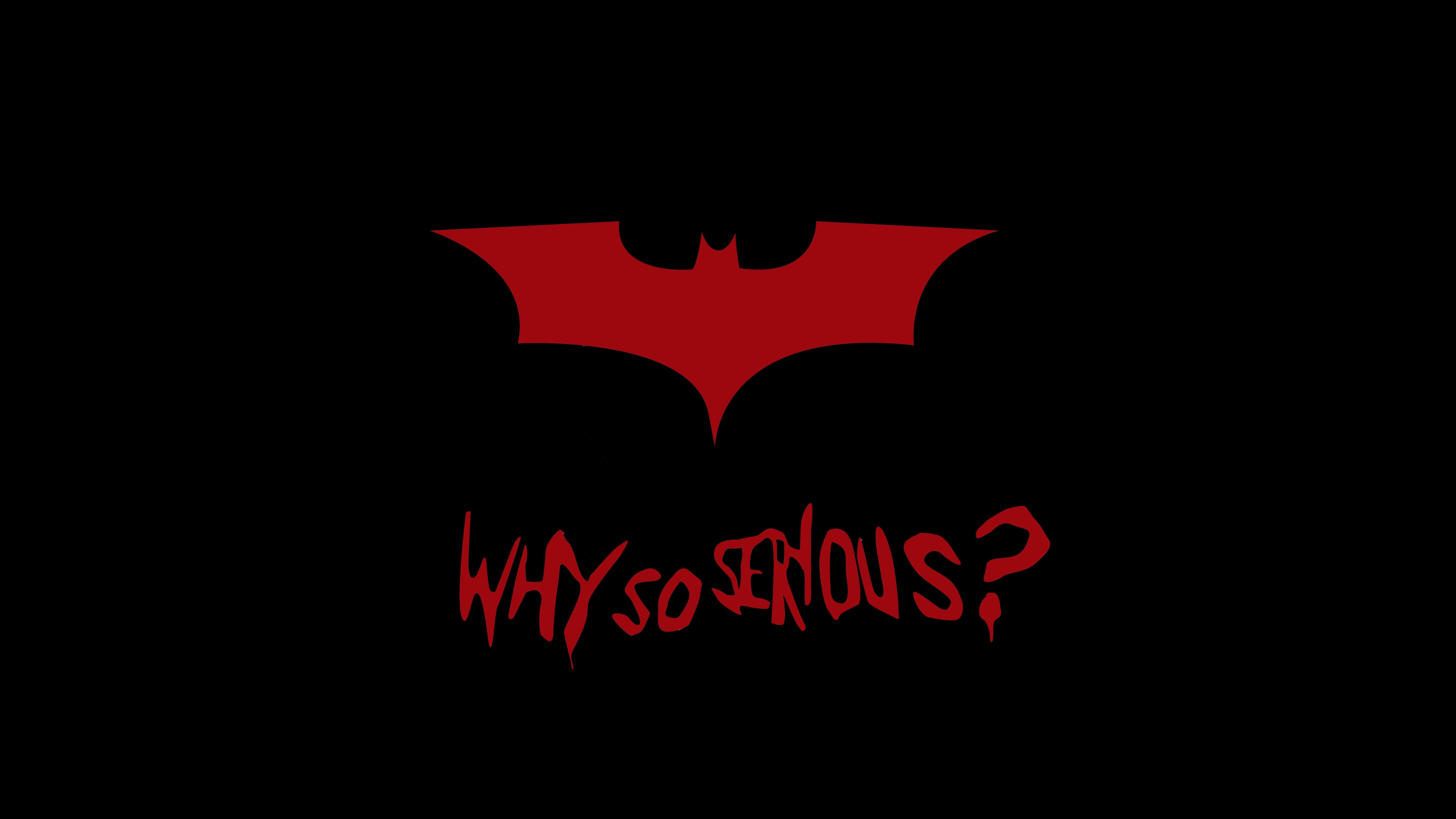 7680x4320 Batman Why So Serious 4K 8K Wallpaper, Desktop