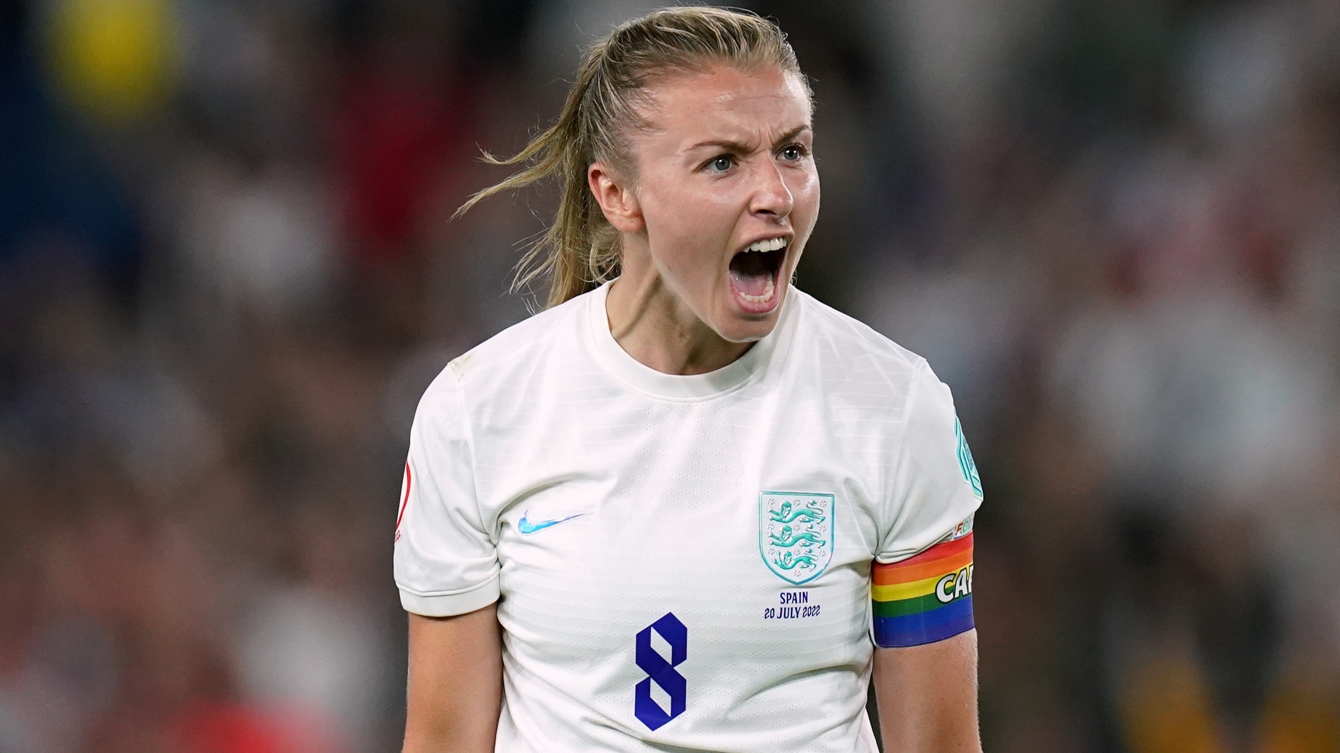 2750x1550 Leah Williamson: The England captain who led her country to Women's Euro 2022 victory. ITV News Anglia, Desktop