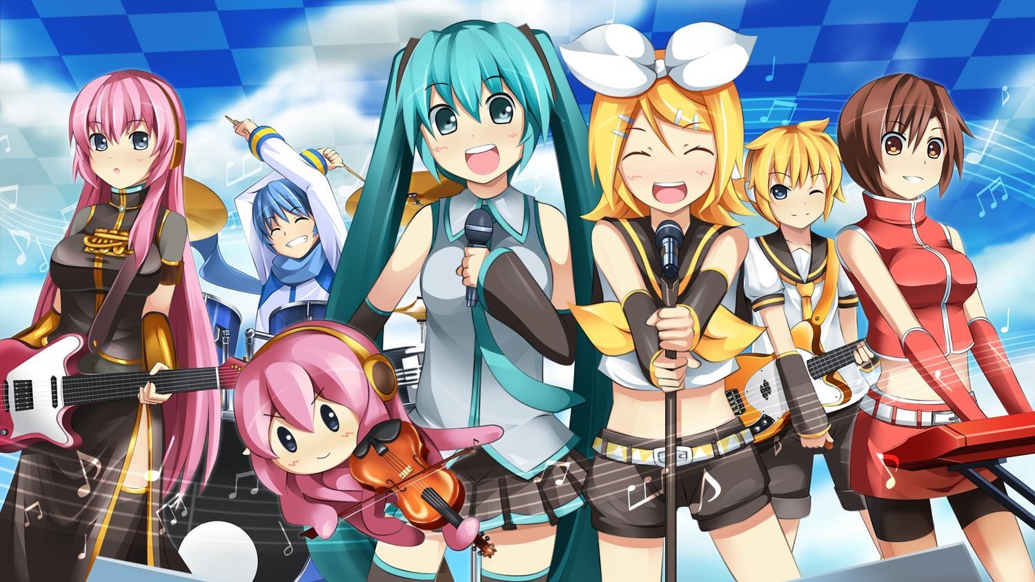 1500x850 Vocaloid Group HD Wallpaper, Background Image, Desktop