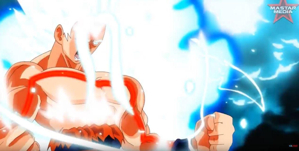 1270x640 MaStar Media Anime War powering up Omni Super Saiyan god. Goku super saiyan blue, Goku super saiyan, Anime wallpaper, Desktop