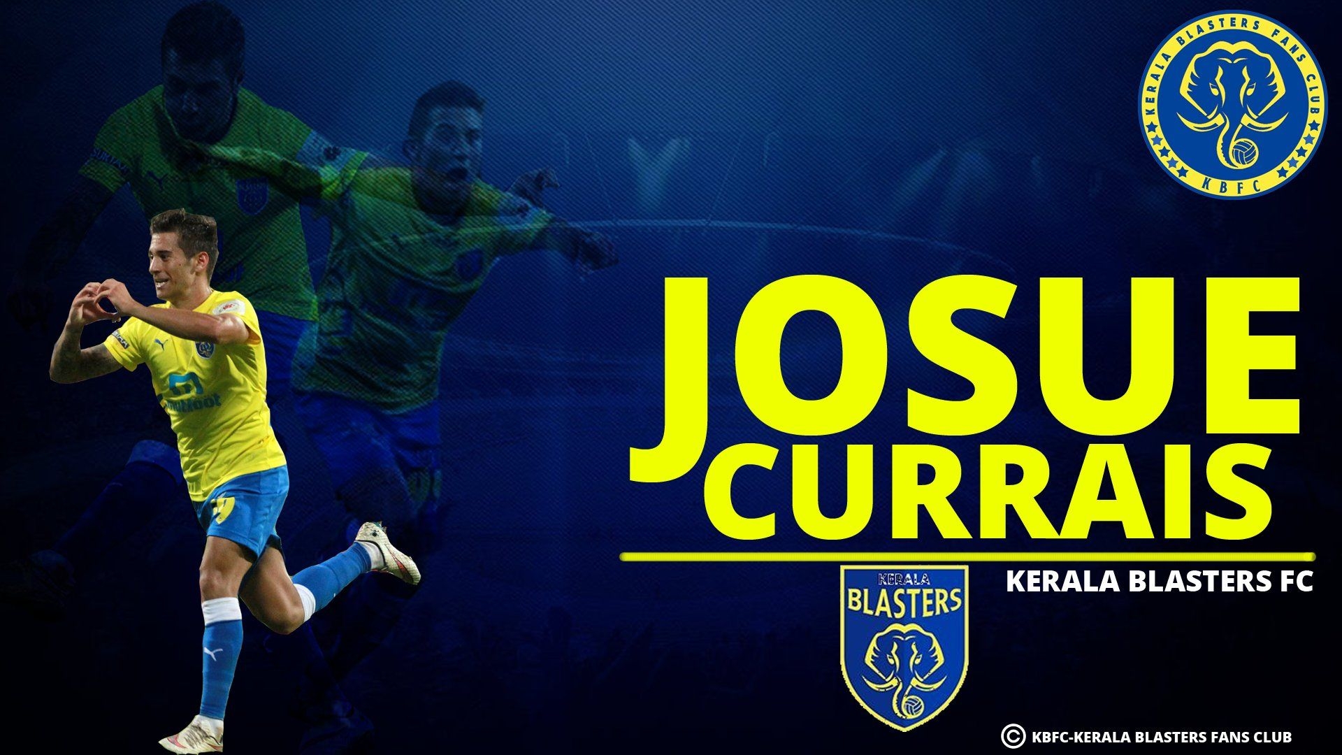 1920x1080 Blasters Army'Mon Kerala, Download our new Josue Currais HD Wallpaper #YellowMeinKhelo, Desktop