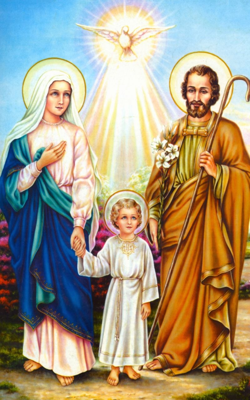 800x1280 CATHOLIC TRADITION ST JOSEPH 1300x1792.wallpaperafari.com, Phone