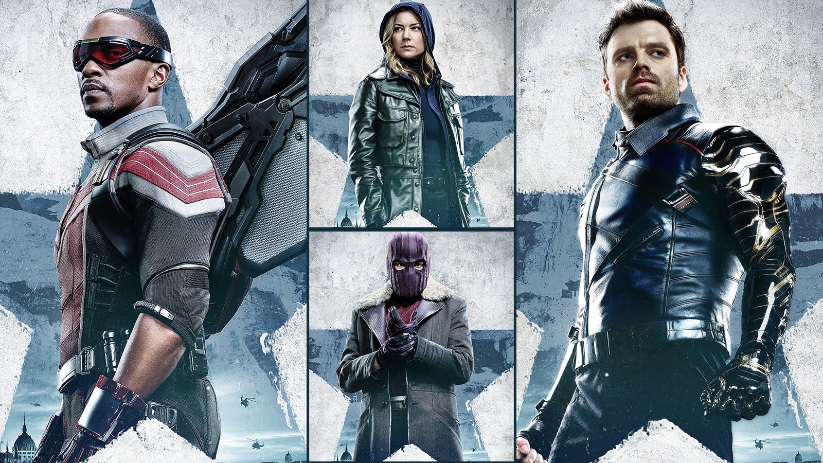 1600x900 New posters, trailer offer peek at characters of THE FALCON AND THE WINTER SOLDIER, Desktop