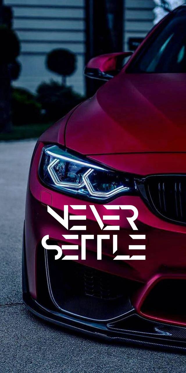 640x1280 Never settle HD wallpaper, Phone