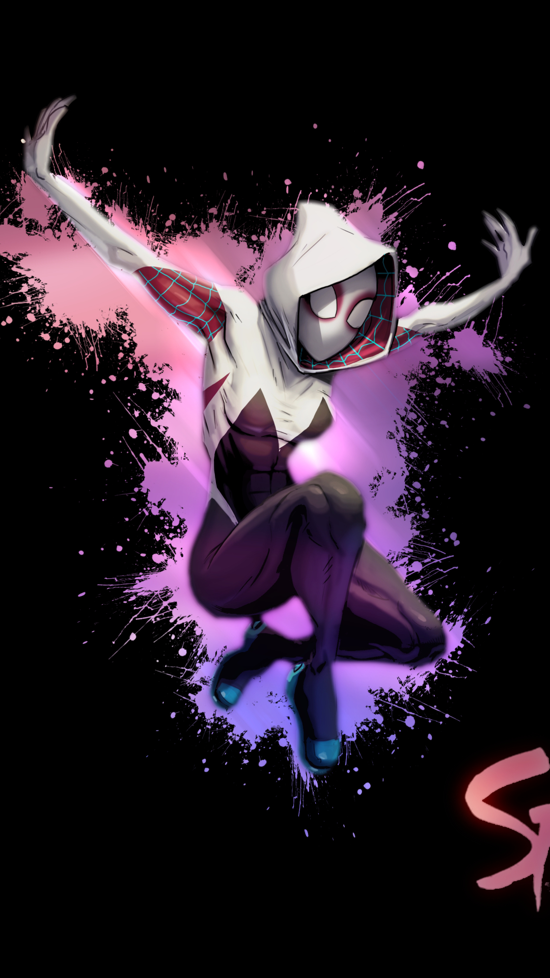 1080x1920 Comics / Spider Gwen () Mobile Wallpaper. Spider Gwen, Spider Gwen Art, Spider Girl, Phone