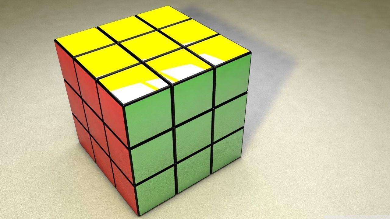 1280x720 Rubik's Cube HD desktop wallpaper, Widescreen, High Definition, Desktop