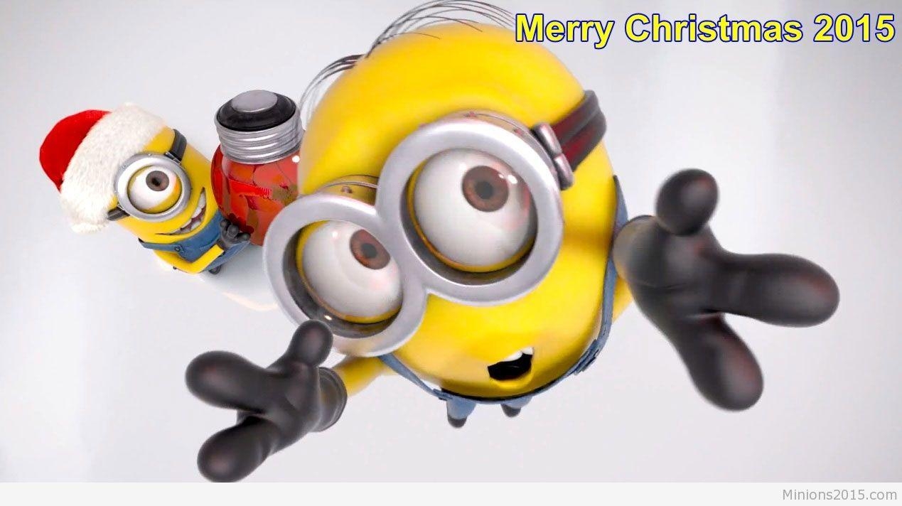 1270x720 px Android Minion Christmas Wallpaper, Desktop