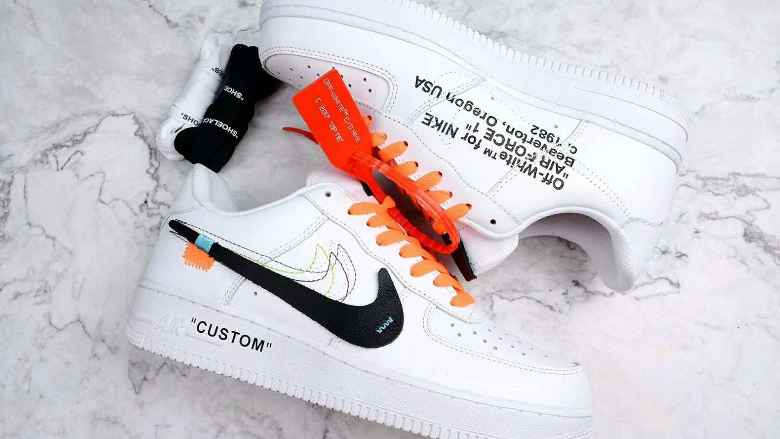 1600x900 Free download Off white nike air force 1 AF1 low white custom Aurr Force 1s [1620x1080] for your Desktop, Mobile & Tablet. Explore Nike Lunar Force Wallpaper, Desktop