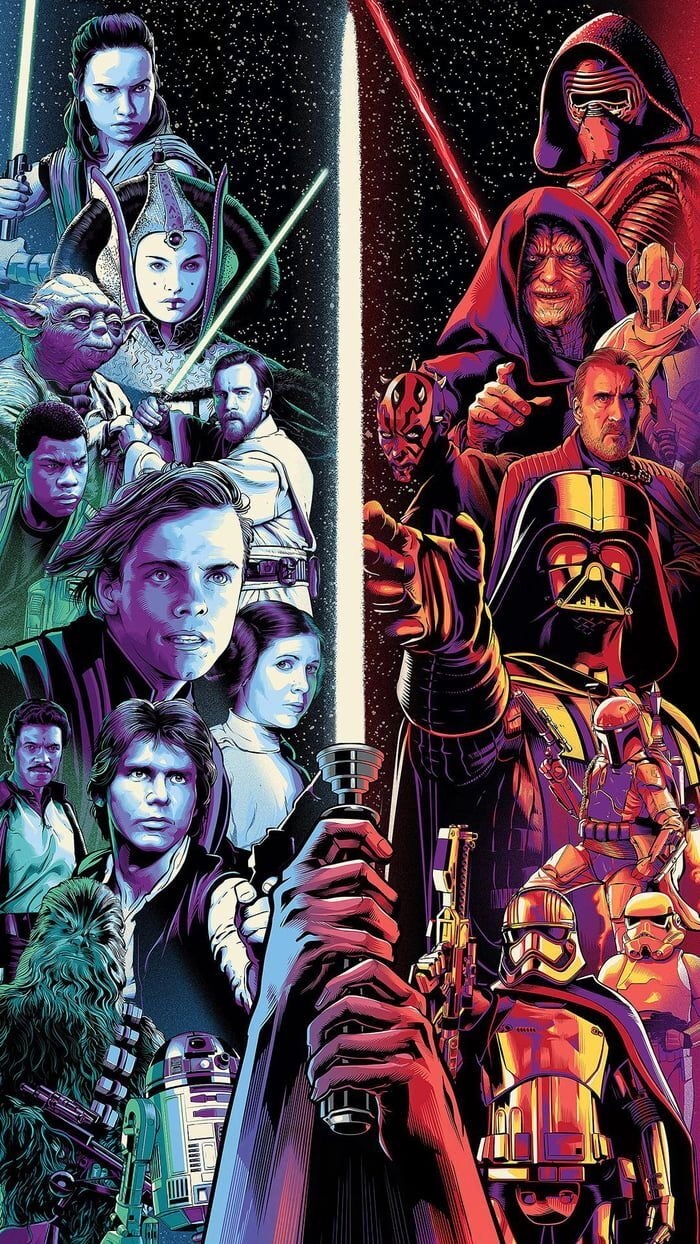 700x1250 Star Wars Wallpaper for iPhone and Android, Phone