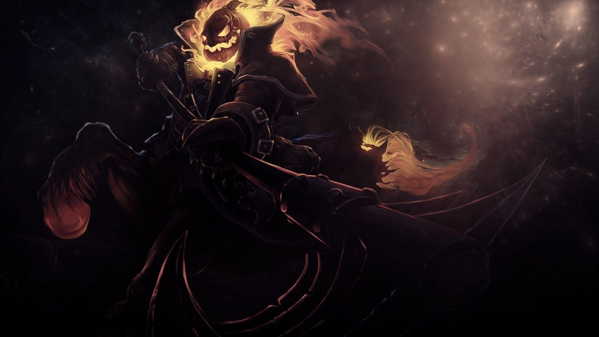 1920x1080 fantasy Art, Halloween, Hecarim Wallpaper HD / Desktop and Mobile Background, Desktop