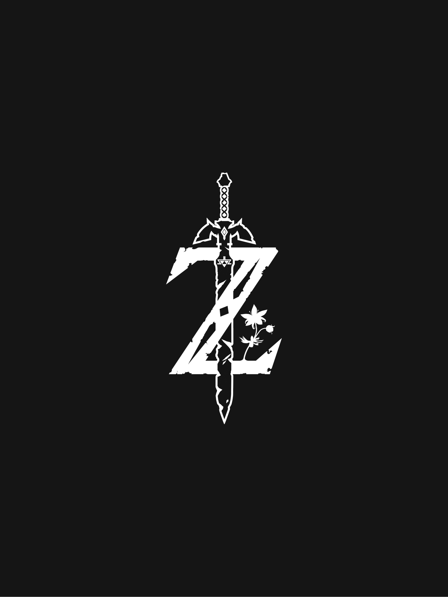 1540x2050 Download  The Legend Of Zelda, Logo Wallpaper for Apple, Phone